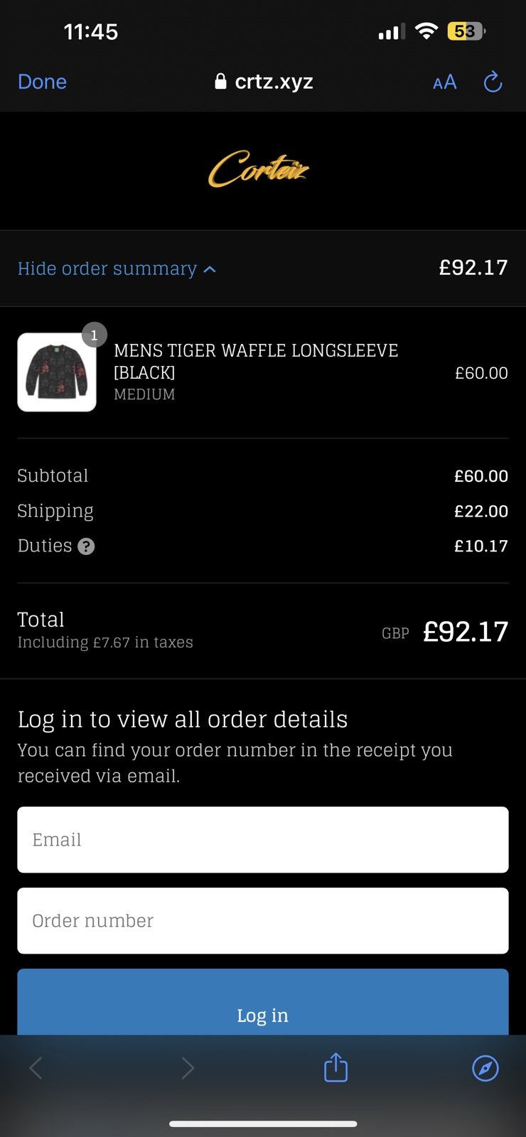 Corteiz Corteiz Tiger Waffle Longsleeve Size US M / EU 48-50 / 2 - 2 Thumbnail