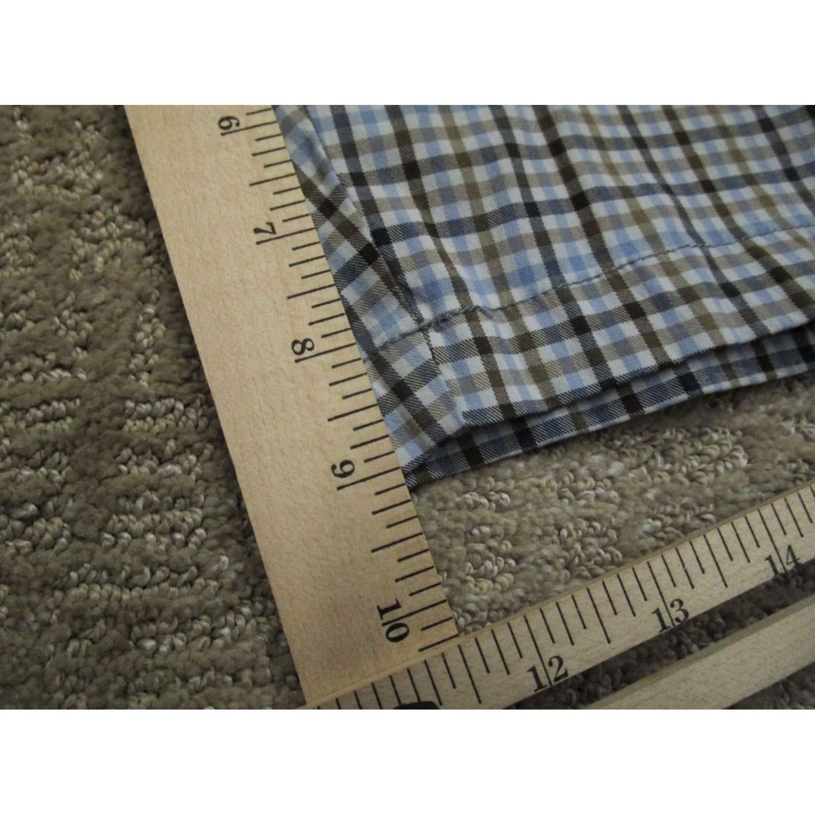 Tommy Bahama Tommy Bahama Shorts Men 38 Blue Chino Check Tattersall Golf Performance Casual Size US 38 / EU 54 - 5 Thumbnail