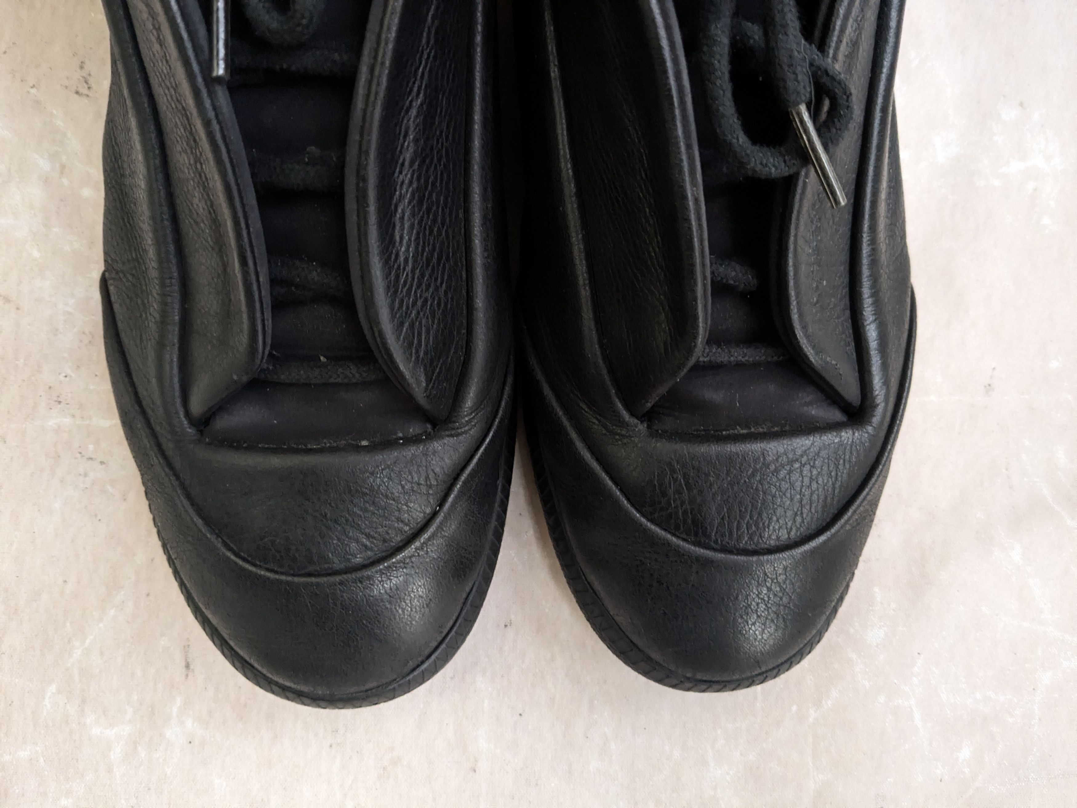 Maison Margiela Maison Margiela Future Black 8 41 High Tops Leather Size US 8 / EU 41 - 3 Thumbnail