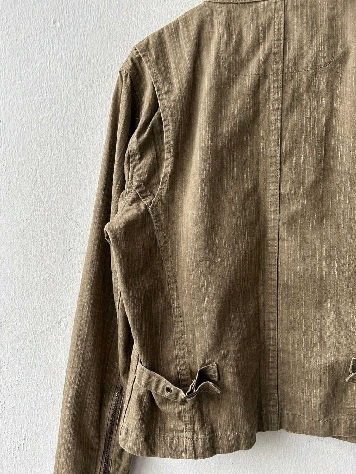 If Six Was Nine Rare Zipper Bondage Jungle Jacket Size US M / EU 48-50 / 2 - 15 Thumbnail