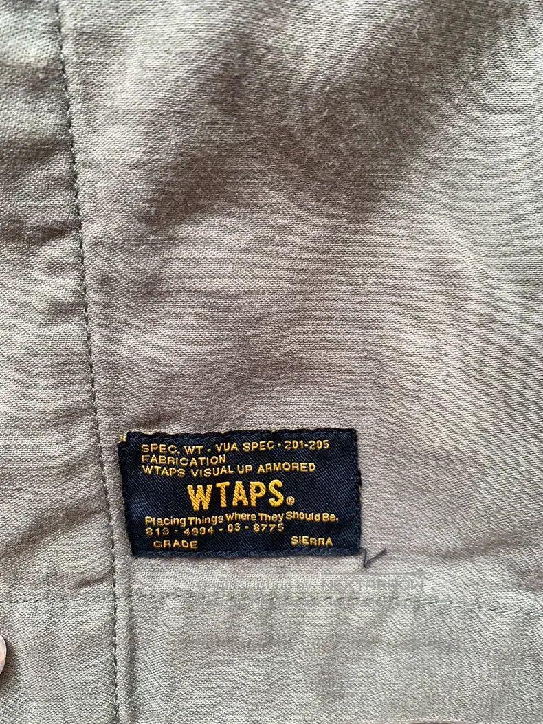 Wtaps Wtaps Military green windbreaker Size US S / EU 44-46 / 1 - 4 Thumbnail