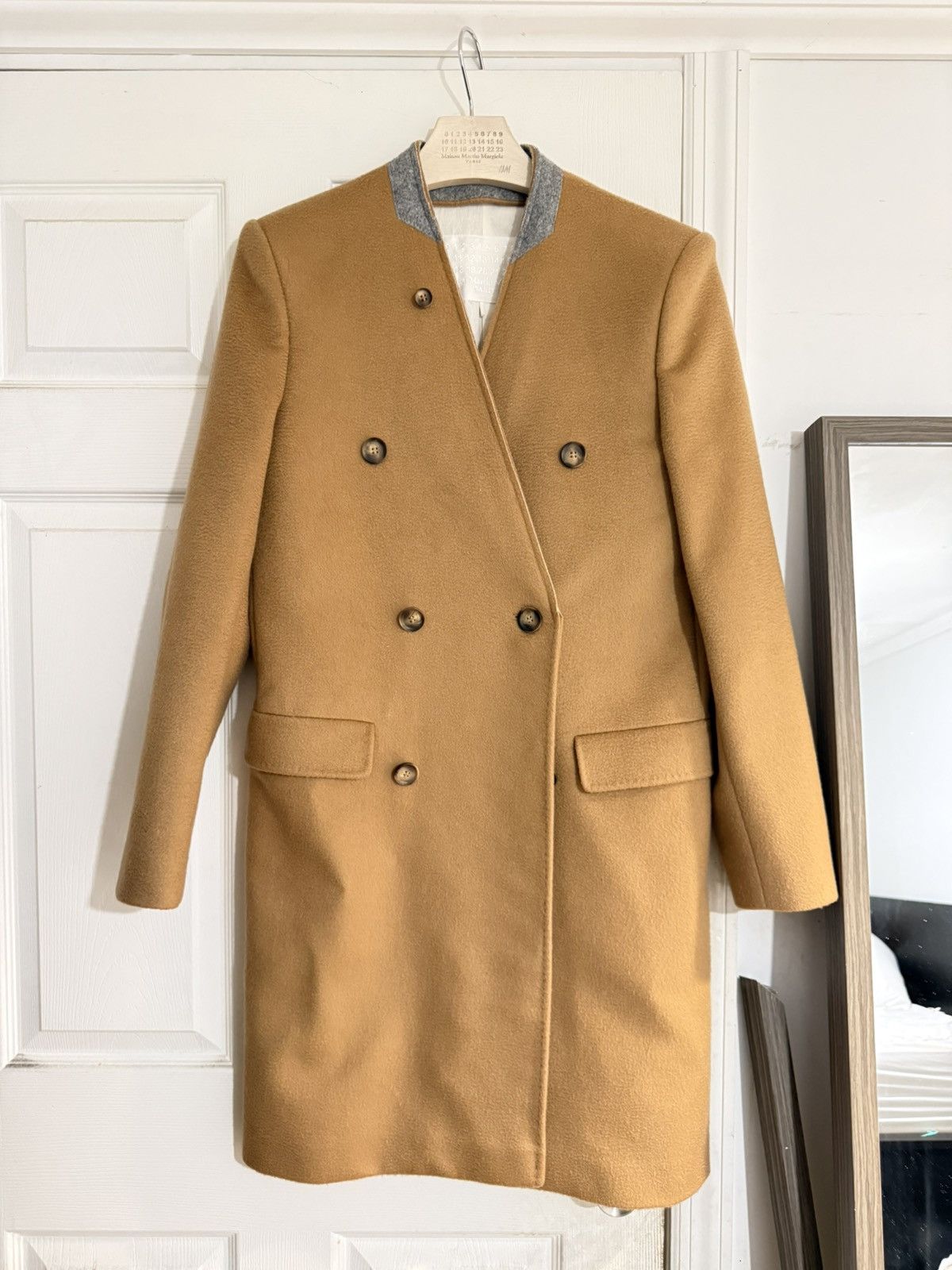 Maison Margiela H&M wool overcoat