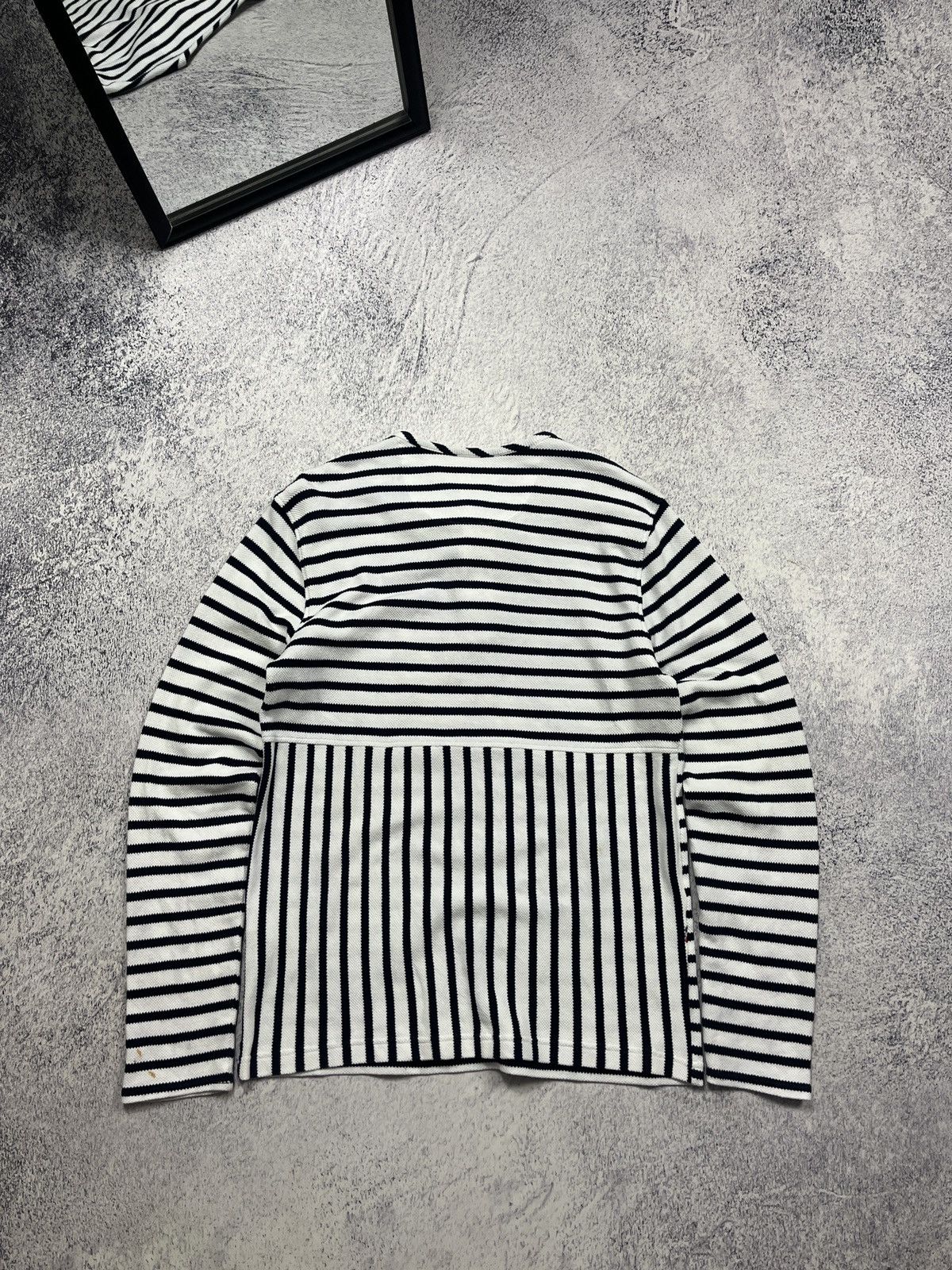 Lacoste × Other Lacoste Live Long Sleeve Striped Polo T-Shirt Size US S / EU 44-46 / 1 - 12 Thumbnail