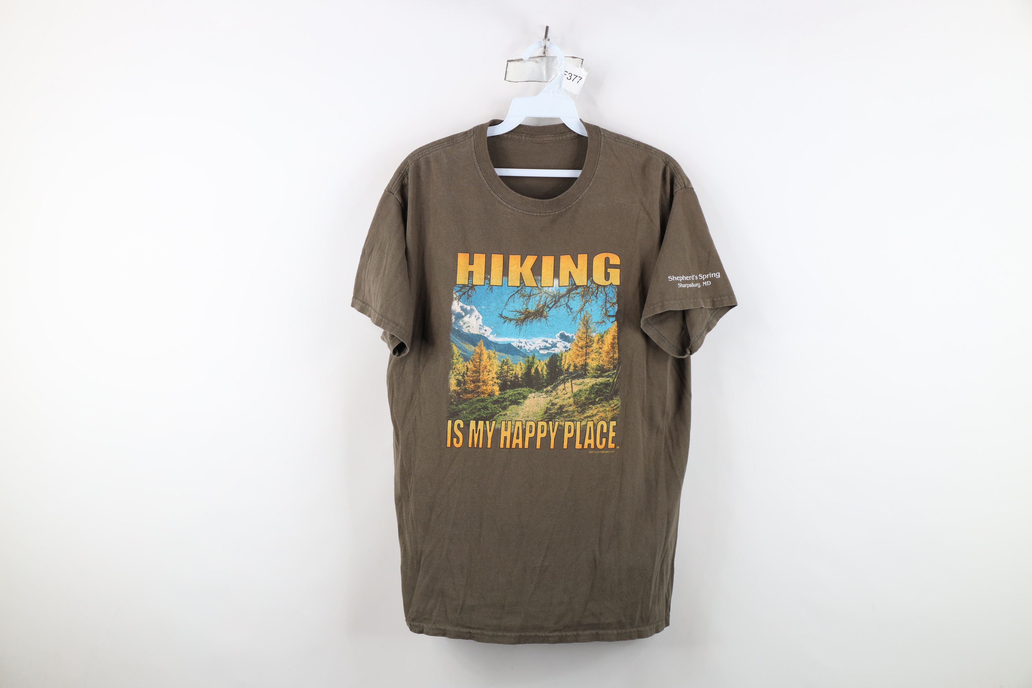 Vintage Y2K Streetwear Is My Happy Place Shepherds Spring T-Shirt Size US M / EU 48-50 / 2 - 1 Thumbnail