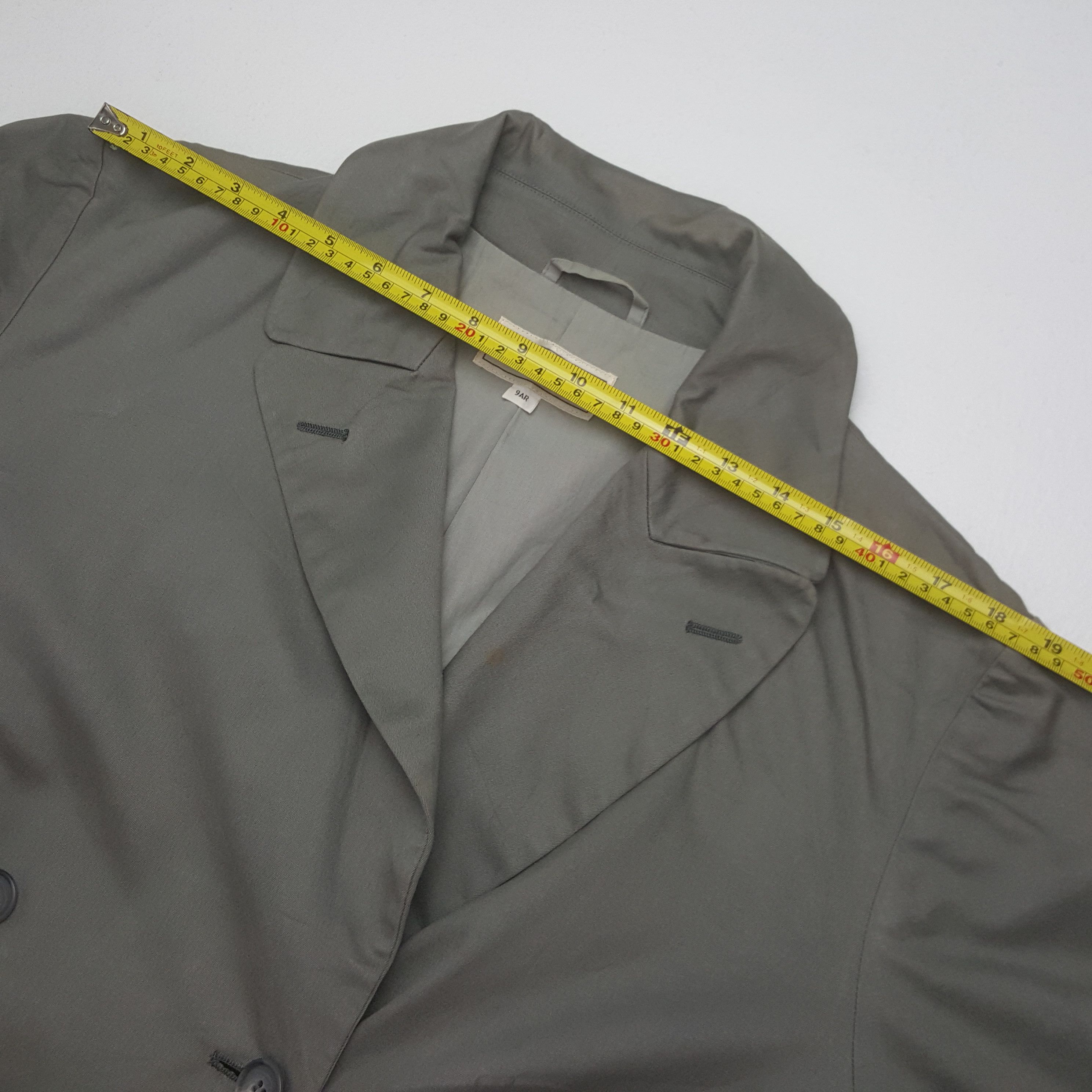 Helmut Lang Vintage Helmut Lang Luxury Trench Coat Jacket C317N12 Size US L / EU 52-54 / 3 - 5 Thumbnail