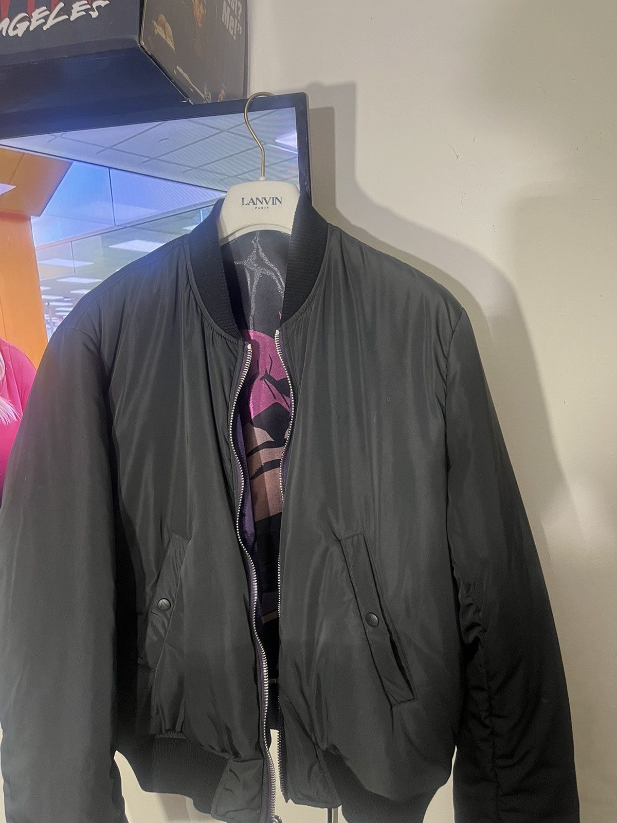 Lanvin Lanvin reversible Batman bolber Size US M / EU 48-50 / 2 - 5 Thumbnail