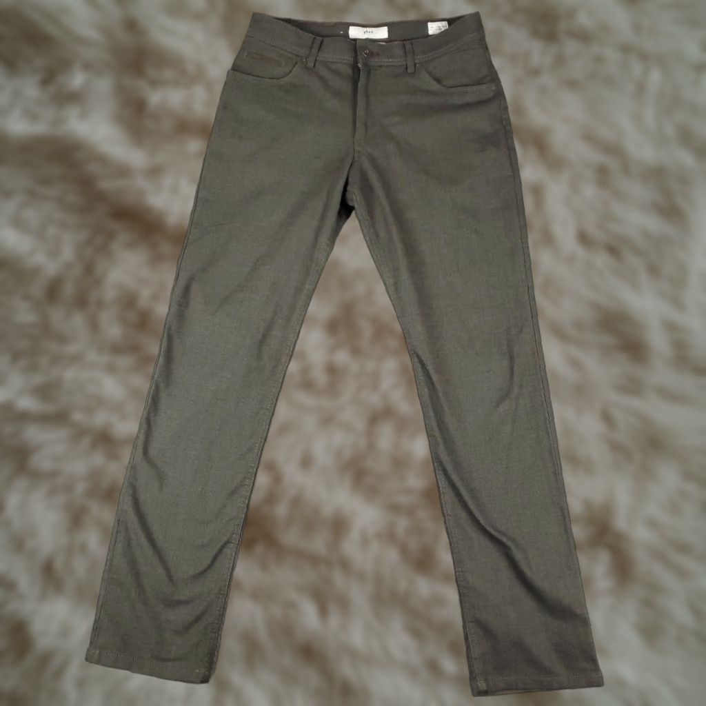 BRAX BRAX Jeans Mens 31x32 Gray/Brown Cooper Casual Straight Leg Denim Pants Size US 31 - 1 Thumbnail