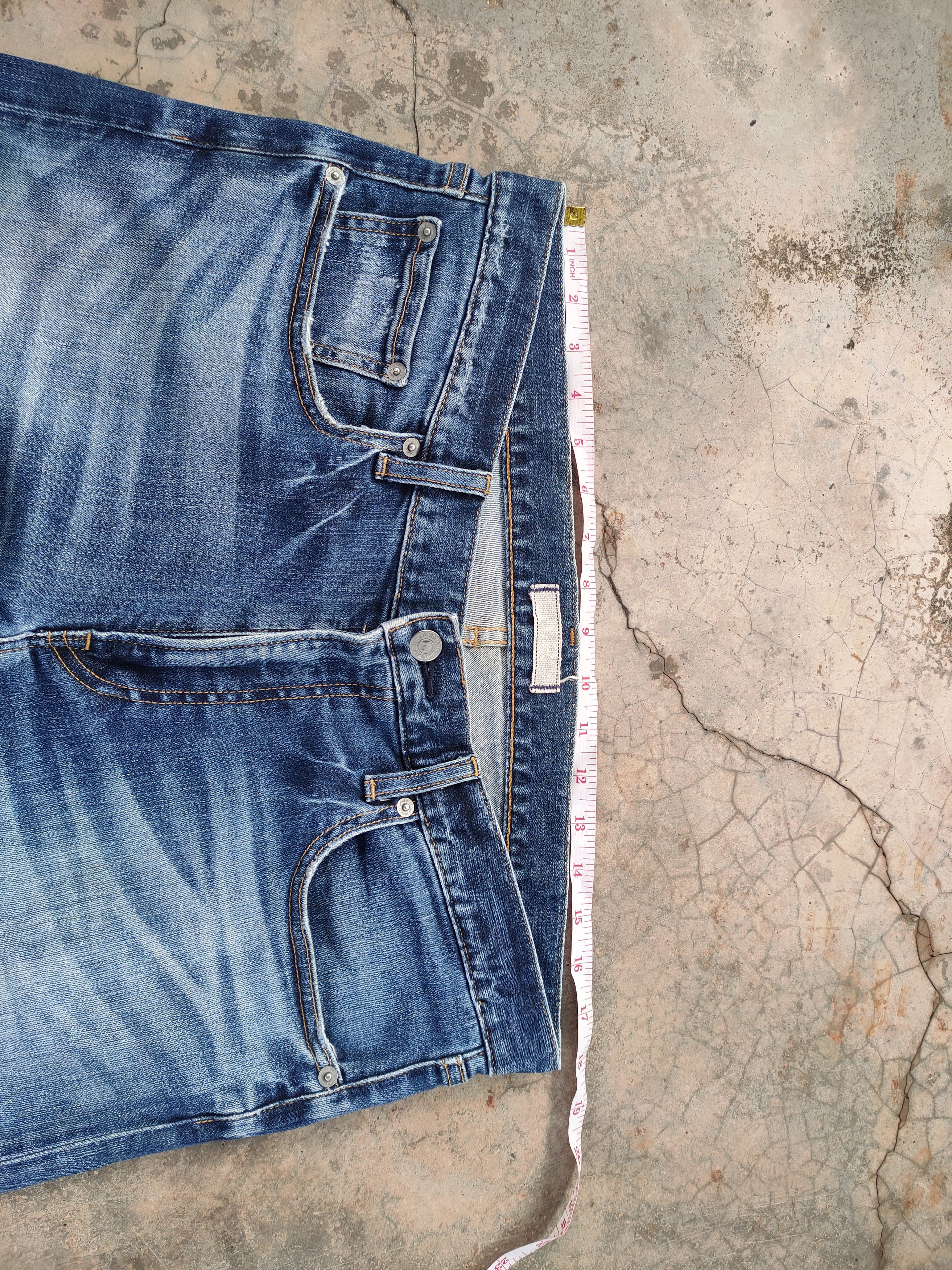 Japanese Brand W35 VINTAGE JAPANESE FADED DISTRESSED DENIM JEAN PANTS Size US 35 - 6 Thumbnail