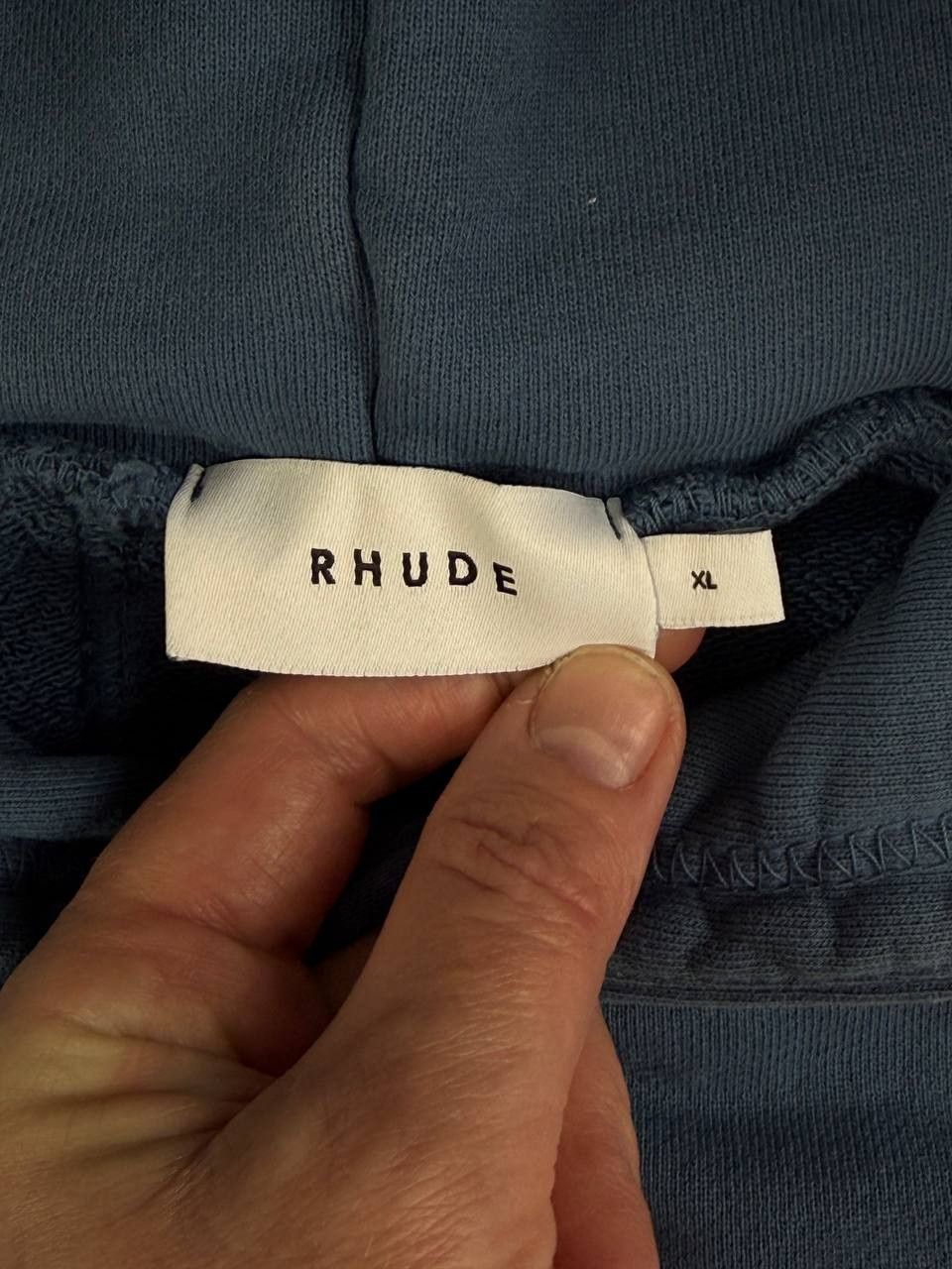 Rhude Rhude Le Tebac Hoodie 'Slate' Men's Size XL Size US XL / EU 56 / 4 - 8 Thumbnail