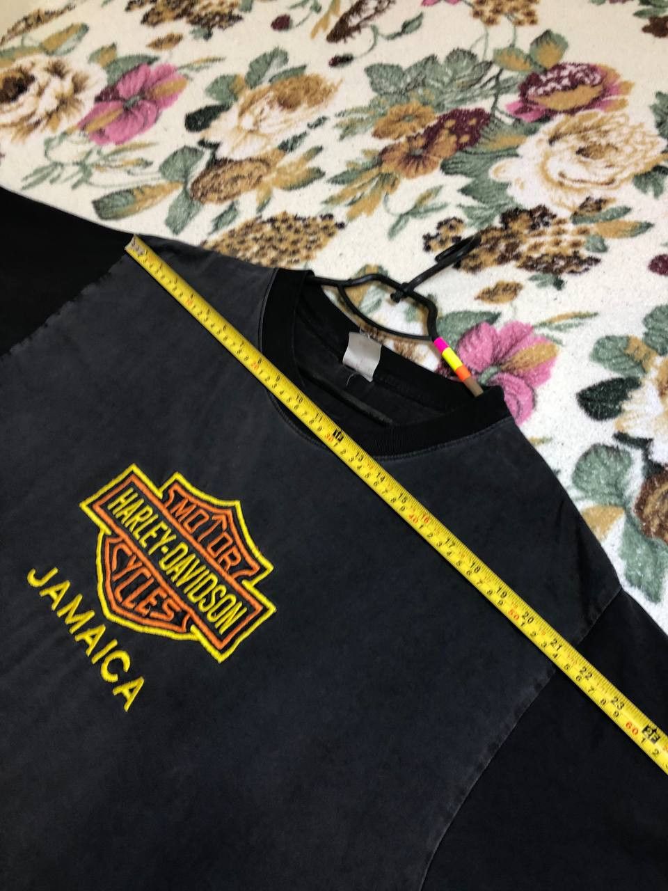 Harley Davidson Harley Davidson Motor Cycle Jamaica Embroidered logo tee Size US XXL / EU 58 / 5 - 9 Thumbnail