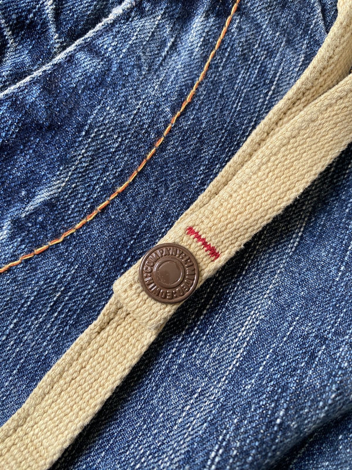 Japanese Brand Edwin 503 Japan Distressed Flare Denim Size US 30 / EU 46 - 16 Thumbnail