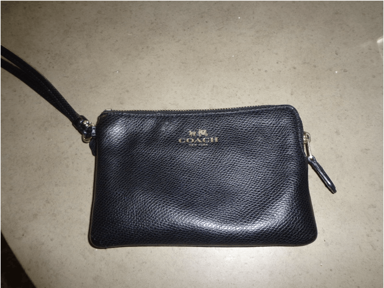 Coach Black Leather Coach Wallet Size ONE SIZE - 1 Preview