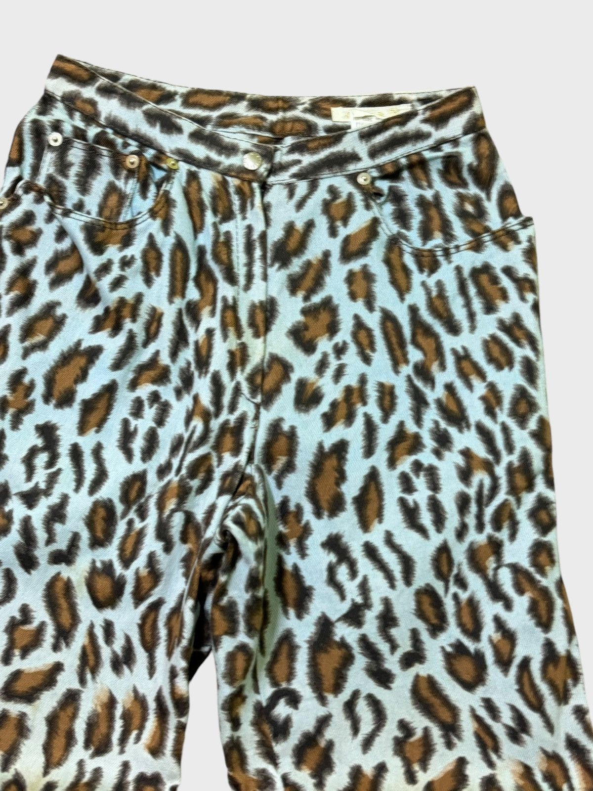 Hysteric Glamour MODAGOJI LEOPARD OVERPRINT FULLPRINTED DENIM Size 25" / US 0 / IT 36 - 5 Thumbnail