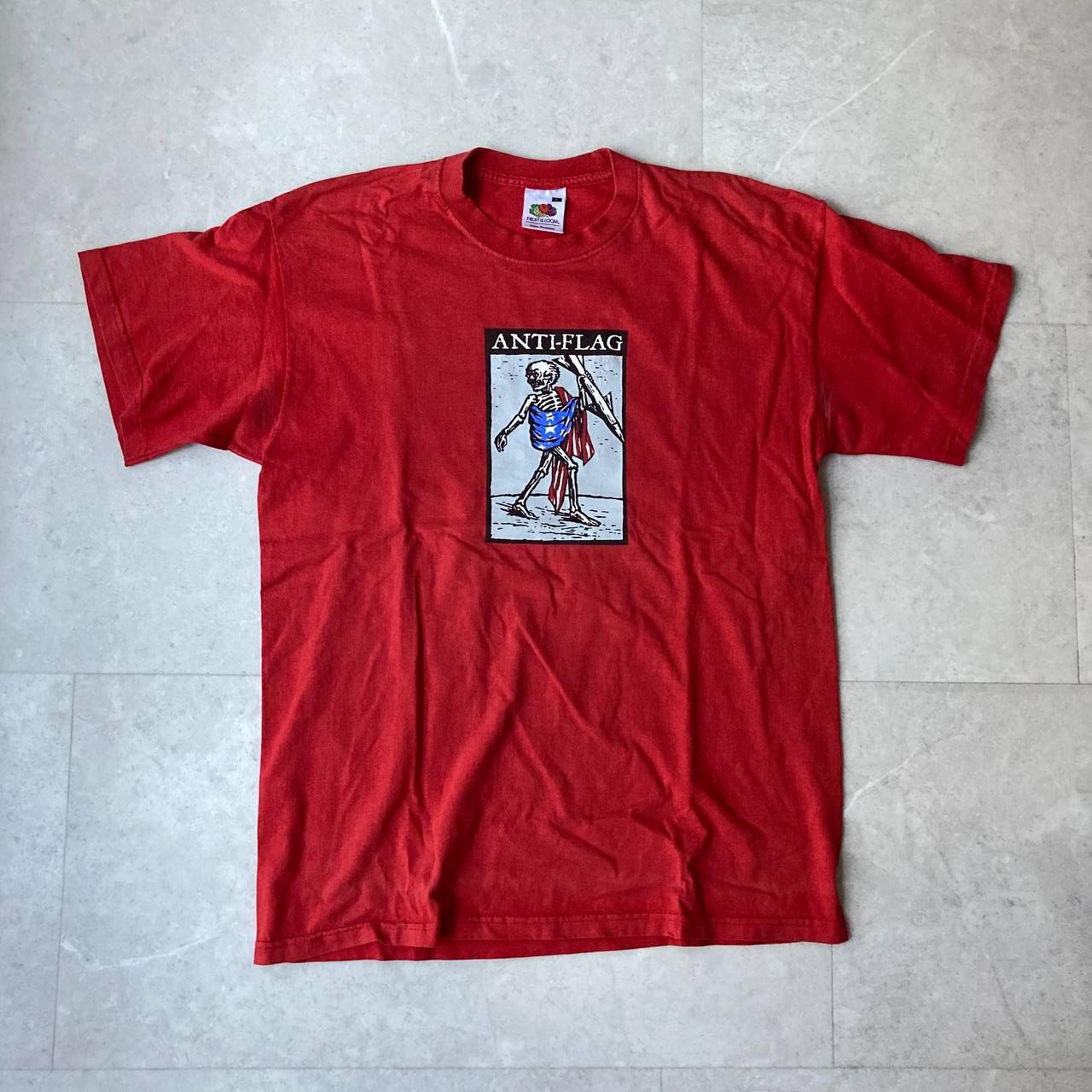 Band Tees Vintage Anti Flag Political Punk Rock Band Tour Size US L / EU 52-54 / 3 - 1 Thumbnail