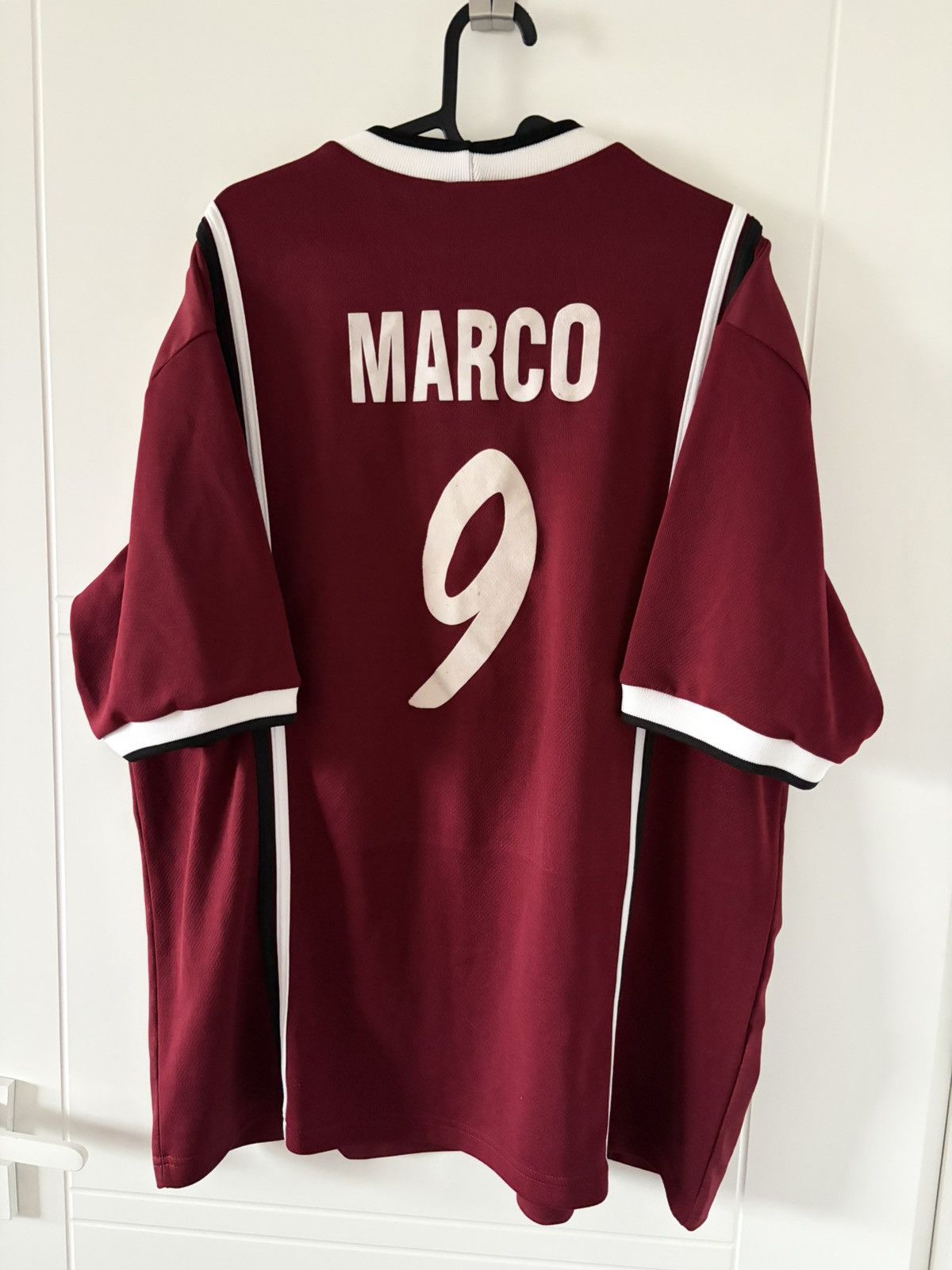 Sparta Praha nike 1999-2001 domowa Vintage Marco — zdjęcie 5