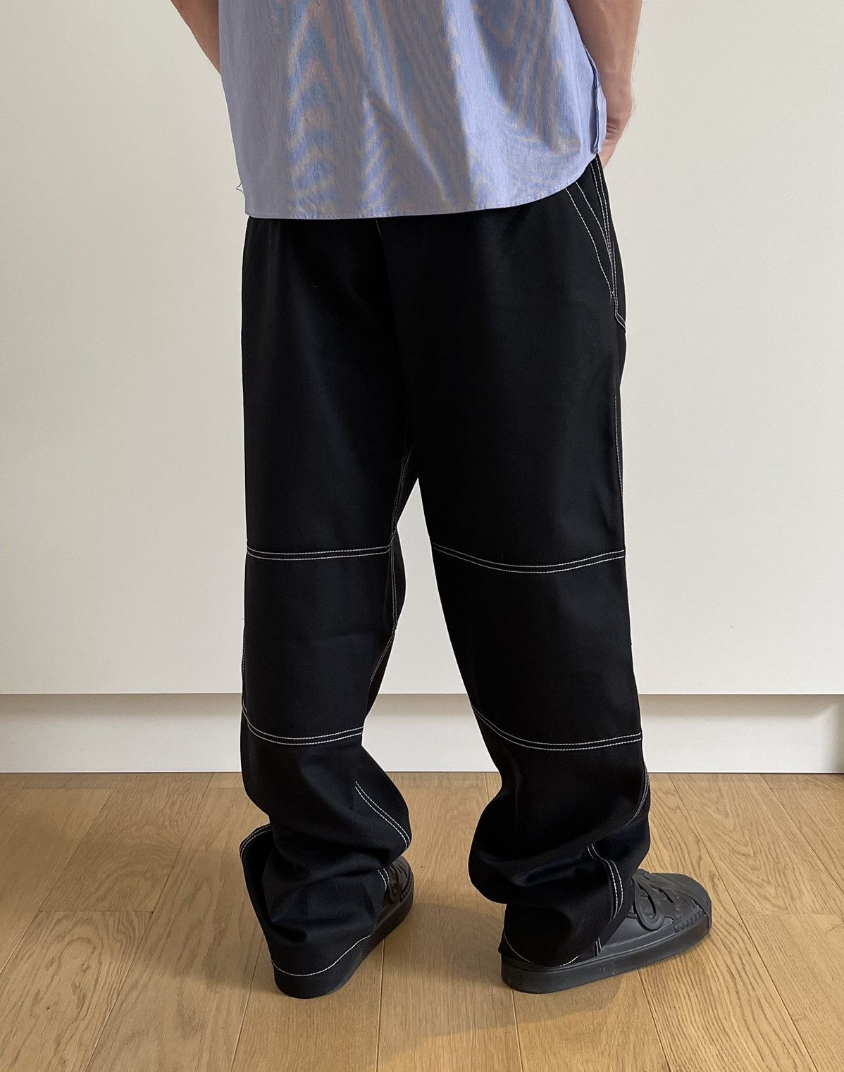 Comme des Garcons Comme des Garcons Shirt AW18 Two-ways Black Pants Size US 32 / EU 48 - 4 Thumbnail