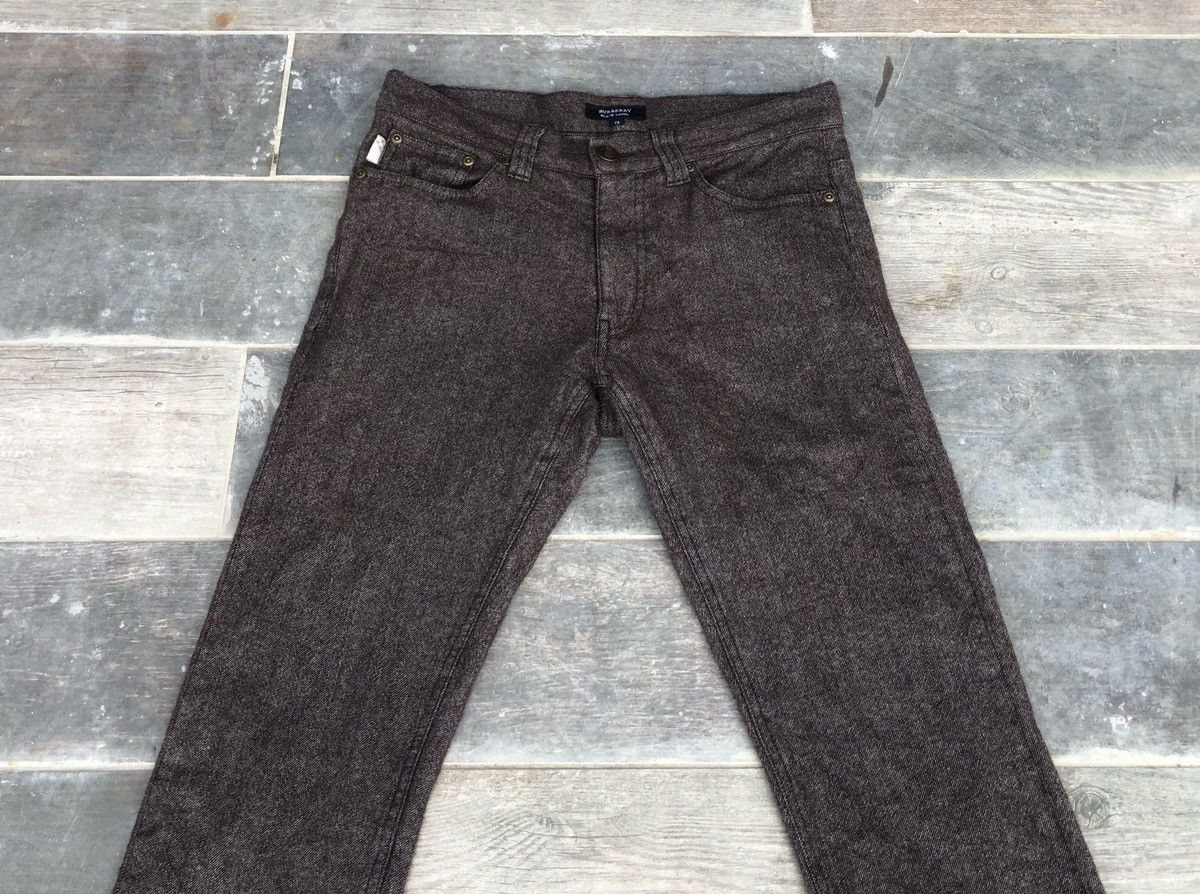 Burberry × Vintage 🔥Vintage Burberry Black Label Wool Jeans 🔥 Size US 30 / EU 46 - 4 Thumbnail
