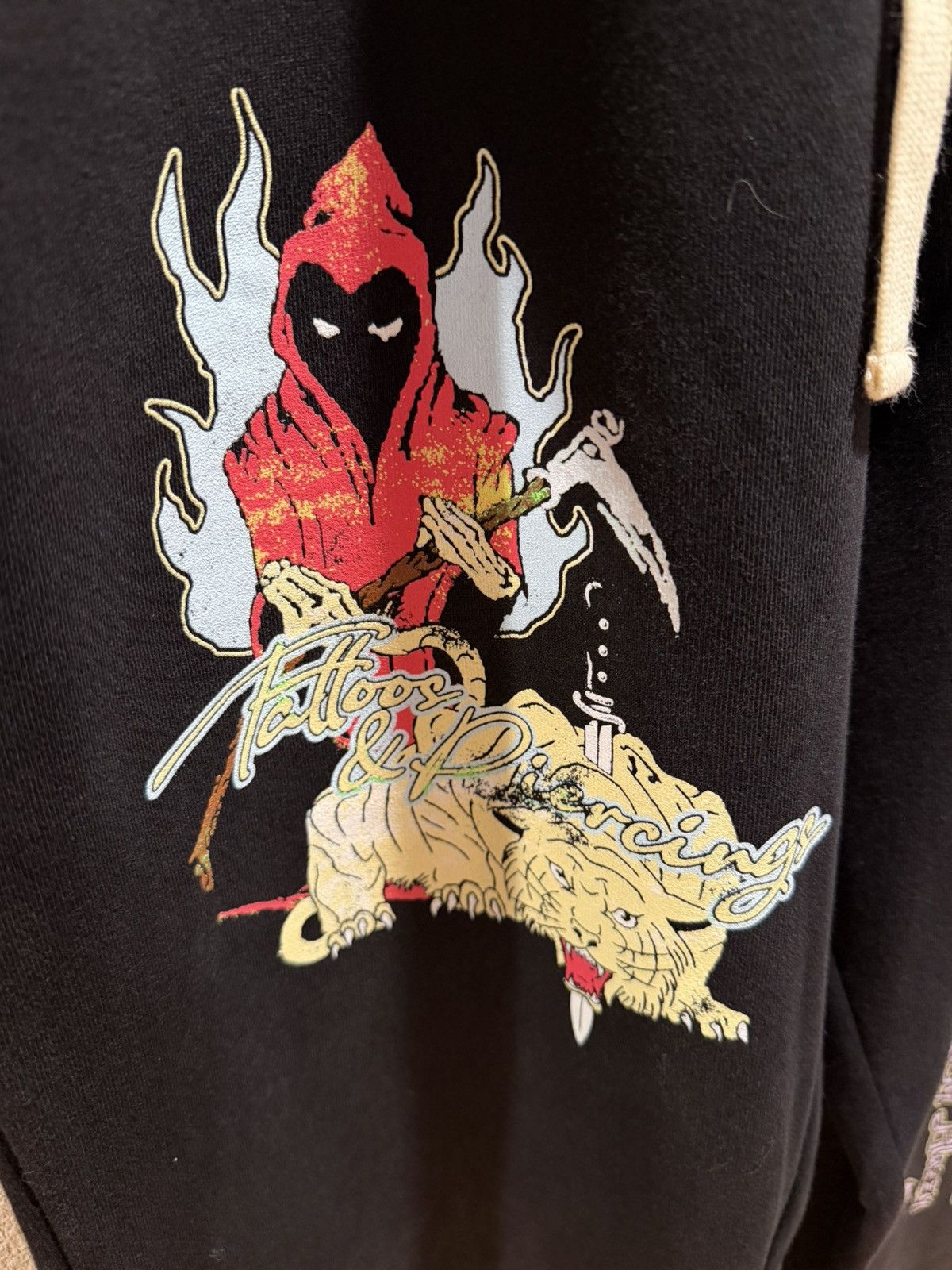 Nothing Personal Nothing Personal Tattoos & Piercings Flared Sweats - Size M Size US 31 - 3 Thumbnail
