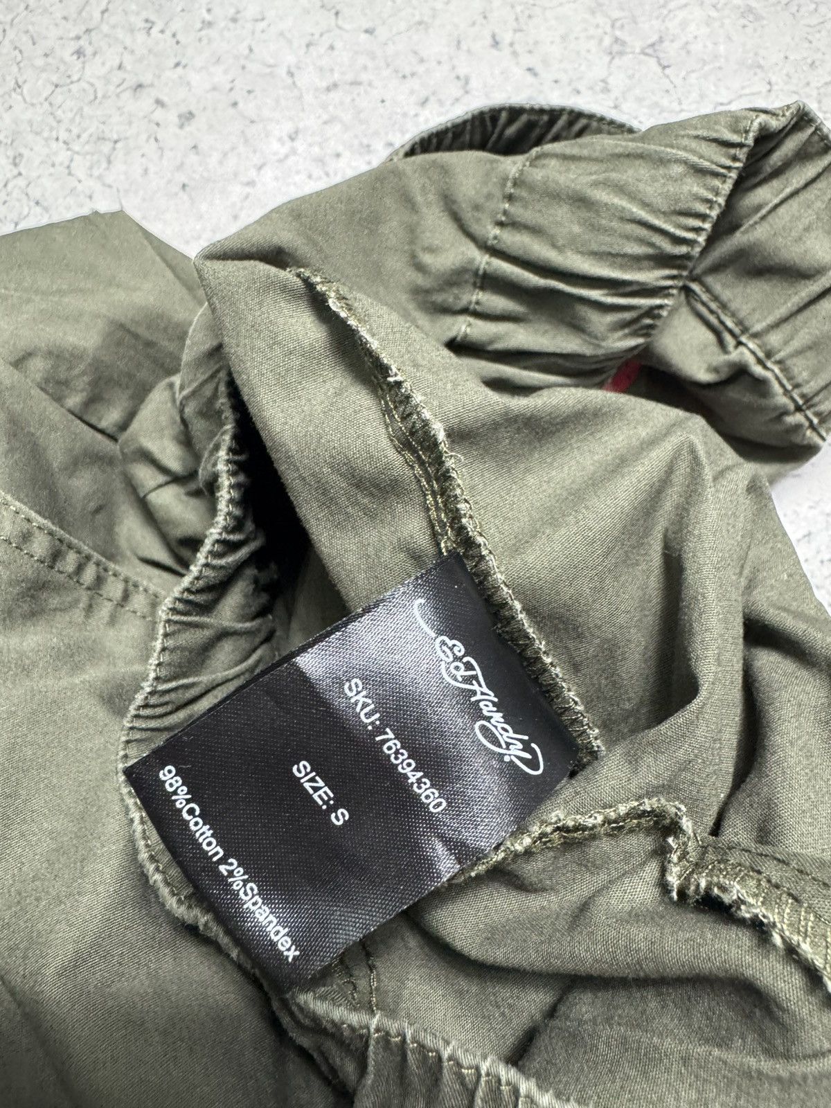 Ed Hardy Ed Hardy Cargo Baggy Track Pants Big Logo Size S Size US 30 / EU 46 - 8 Thumbnail