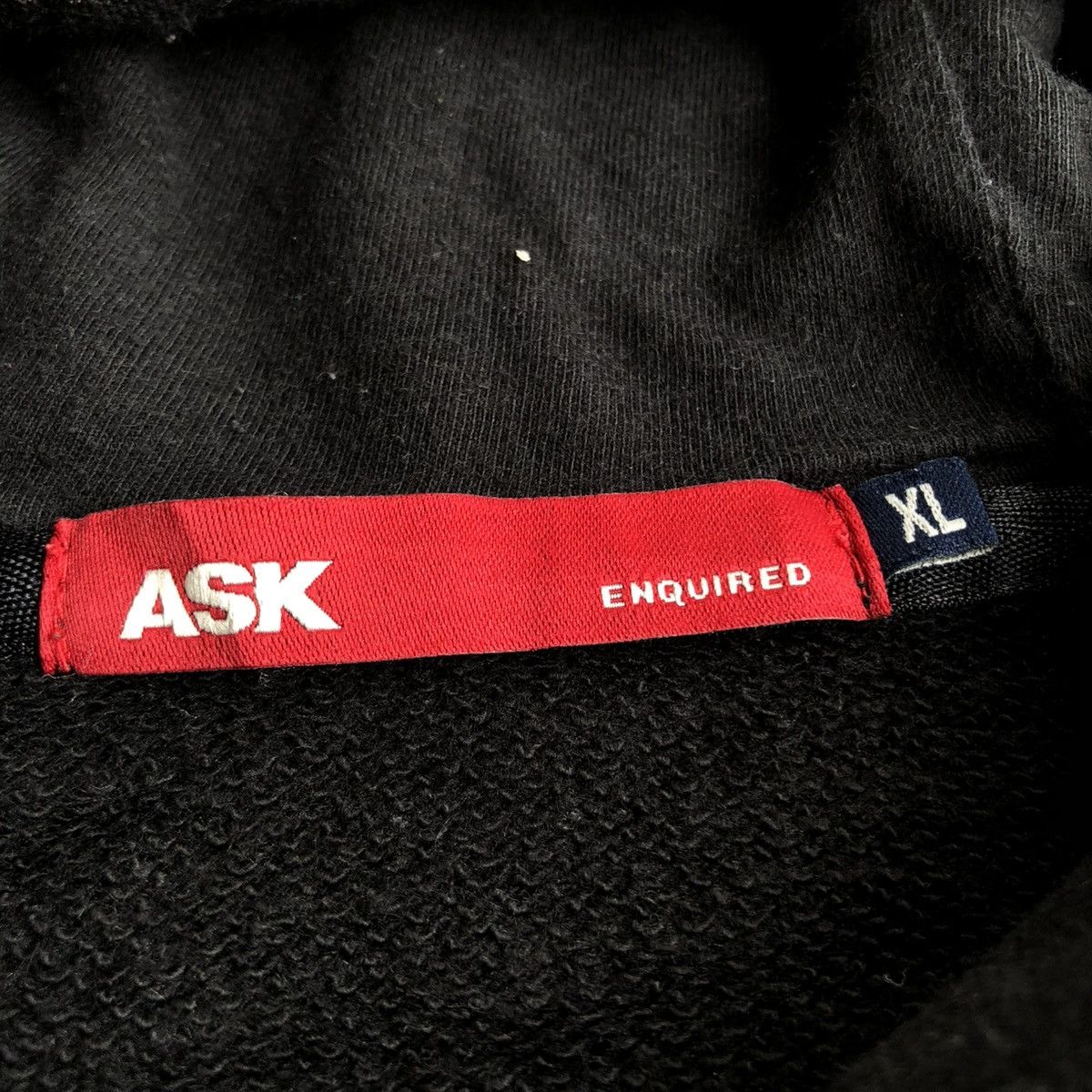 20471120 2000s Ask Enquired British England Poem Punk Style Hoodie Size US XL / EU 56 / 4 - 10 Thumbnail