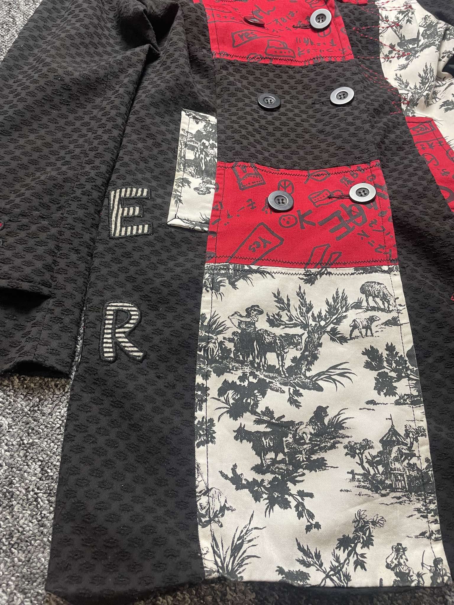 Affliction × Japanese Brand Vintage Heavy Coat Japanese Brand avant garde affliction y2k Size US M / EU 48-50 / 2 - 5 Thumbnail