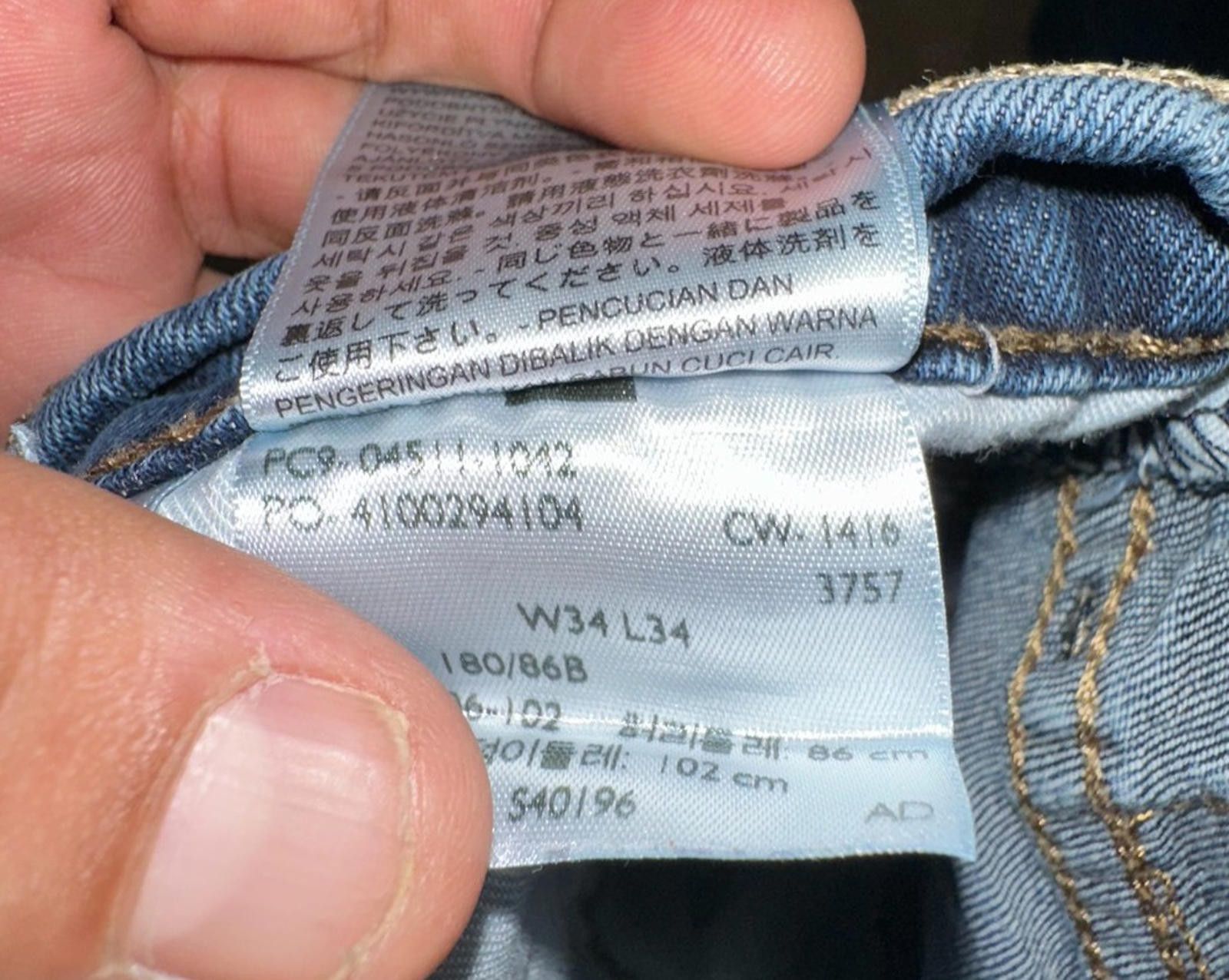 Levi's Levi’s 505 Regular Fit Jeans 34X34-Blue jeans Size US 34 / EU 50 - 7 Thumbnail