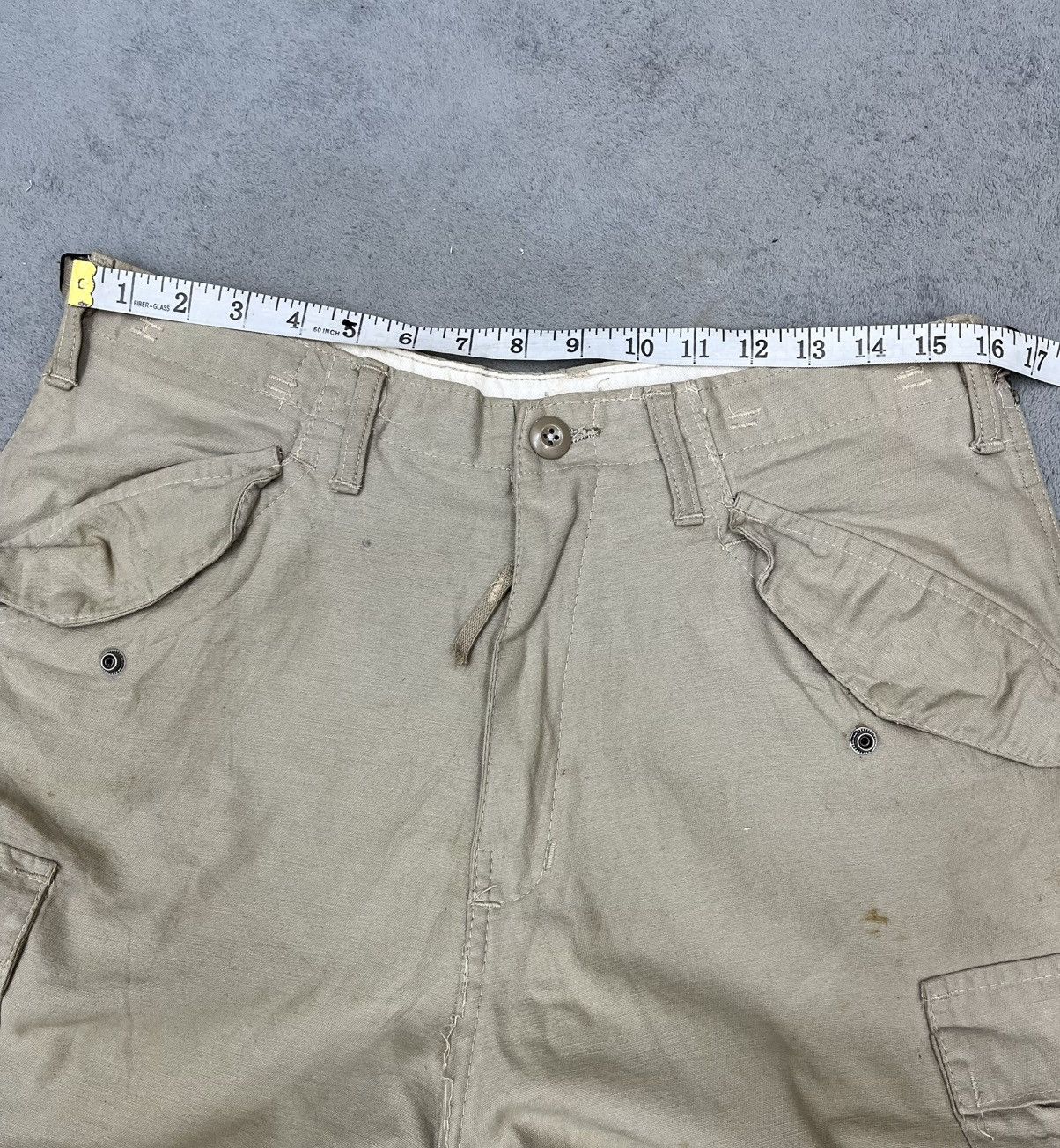 Vintage ARCHIVE💥BALLOON ARMY CARGO TROUSERS Size US 32 / EU 48 - 16 Thumbnail