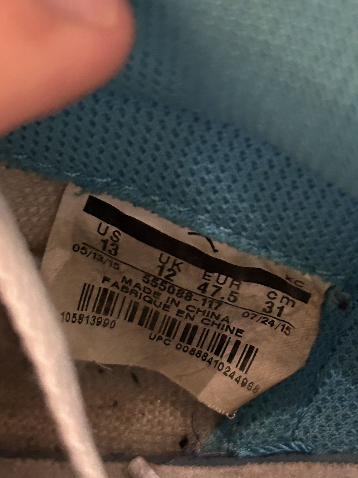 Jordan Brand Jordan 1 Retro High OG UNC Size US 13 / EU 46 - 8 Thumbnail