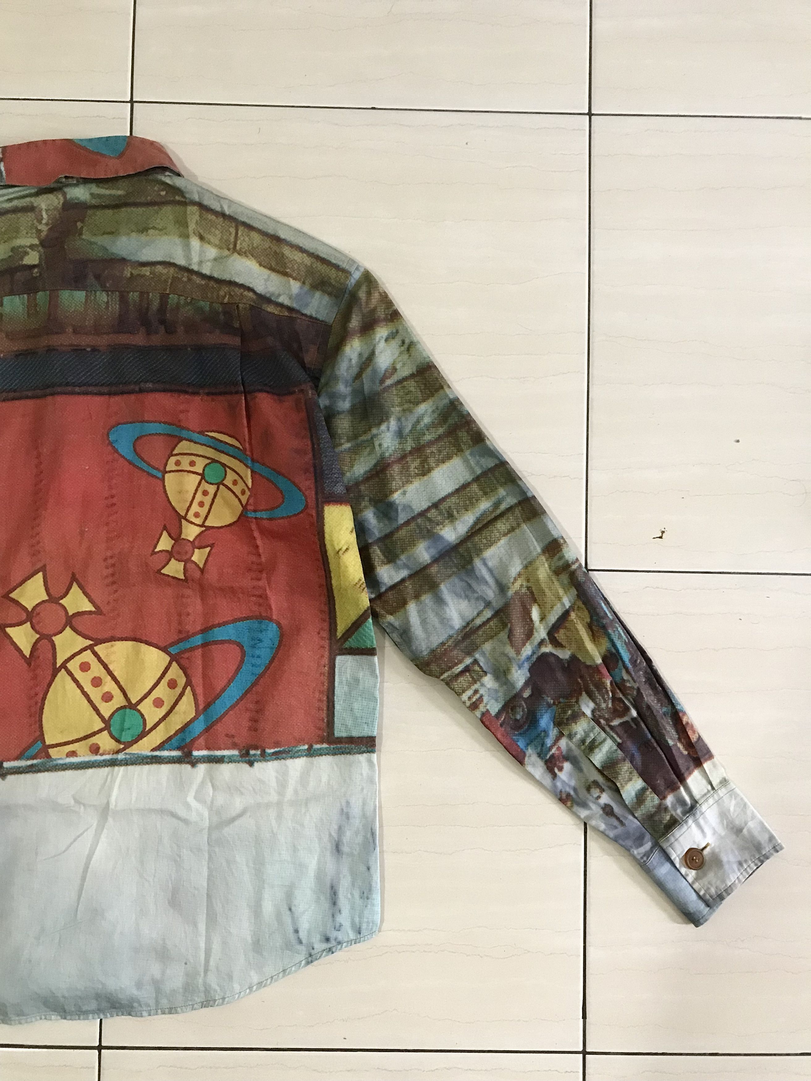 Designer × Seditionaries × Vivienne Westwood 🔥 Vivienne Westwood Piccadilly Cicus pocket shirts Size US M / EU 48-50 / 2 - 9 Thumbnail