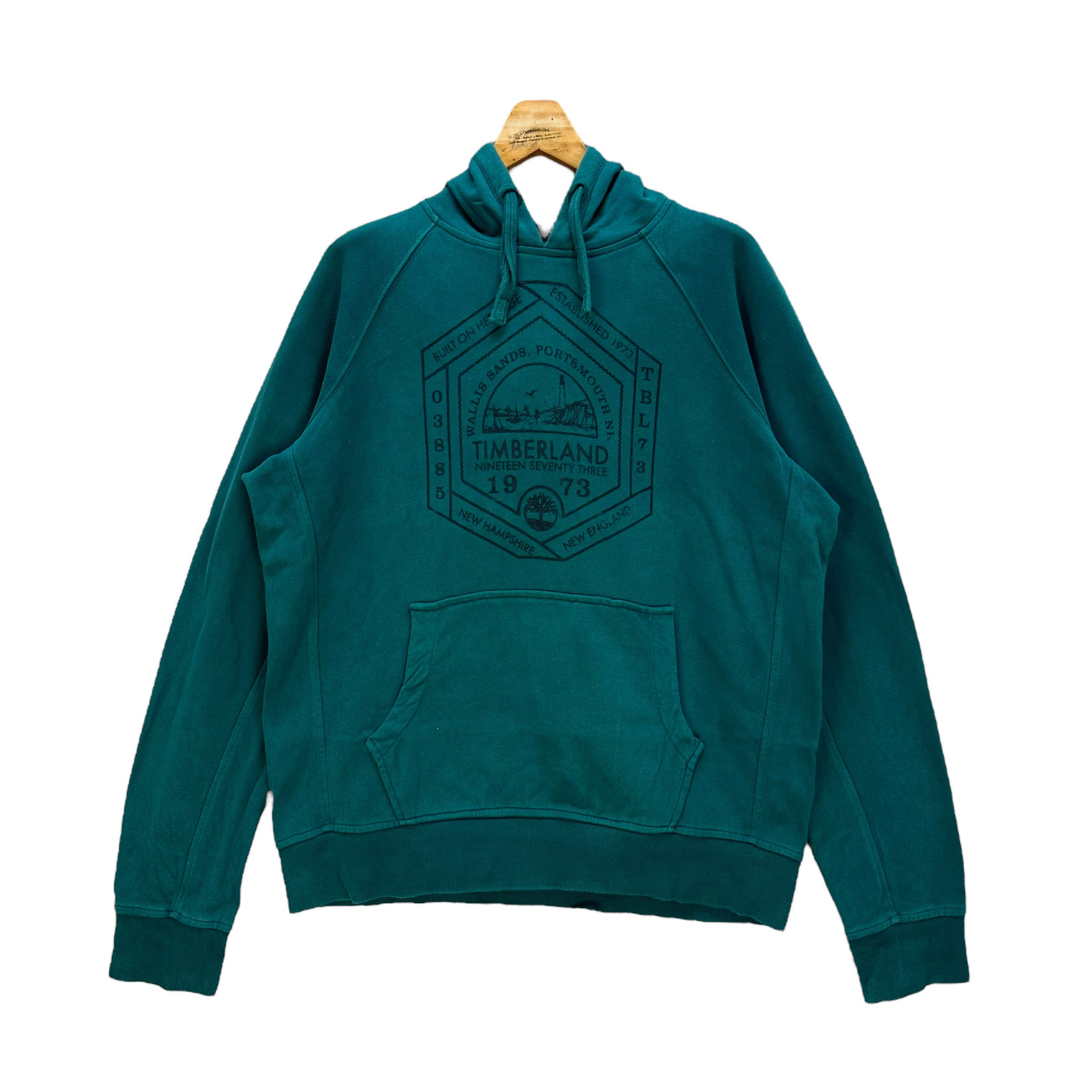 Timberland TIMBERLAND EARTHKEEPERS BIG LOGO PULLOVER HOODIES #8488-011 Size US XL / EU 56 / 4 - 1 Thumbnail