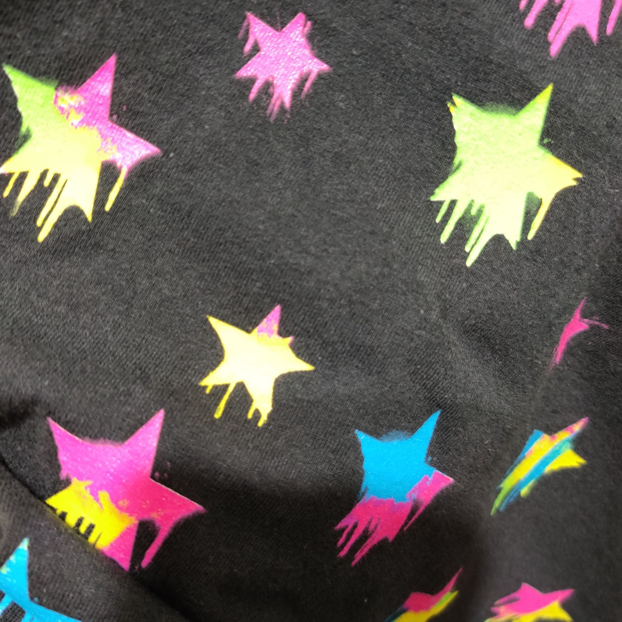 Other Star Wars M Black Graphic Tee Neon Drip Graffiti Paint Stree Size M / US 6-8 / IT 42-44 - 5 Thumbnail
