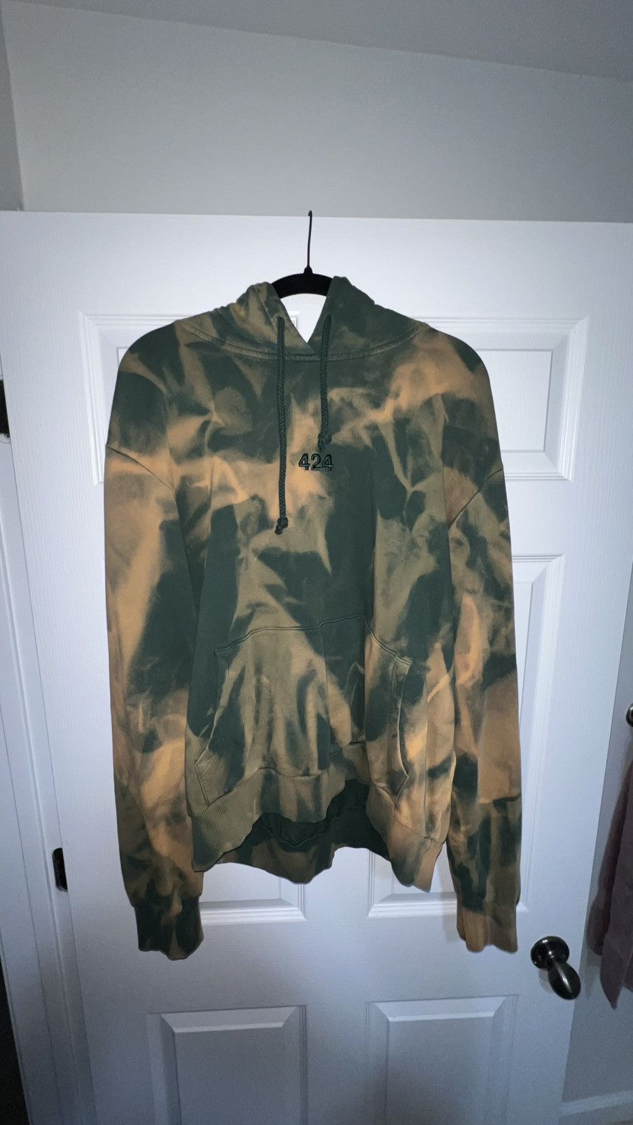 424 Green Tie Dye Hoodie Size US XL / EU 56 / 4 - 1 Thumbnail