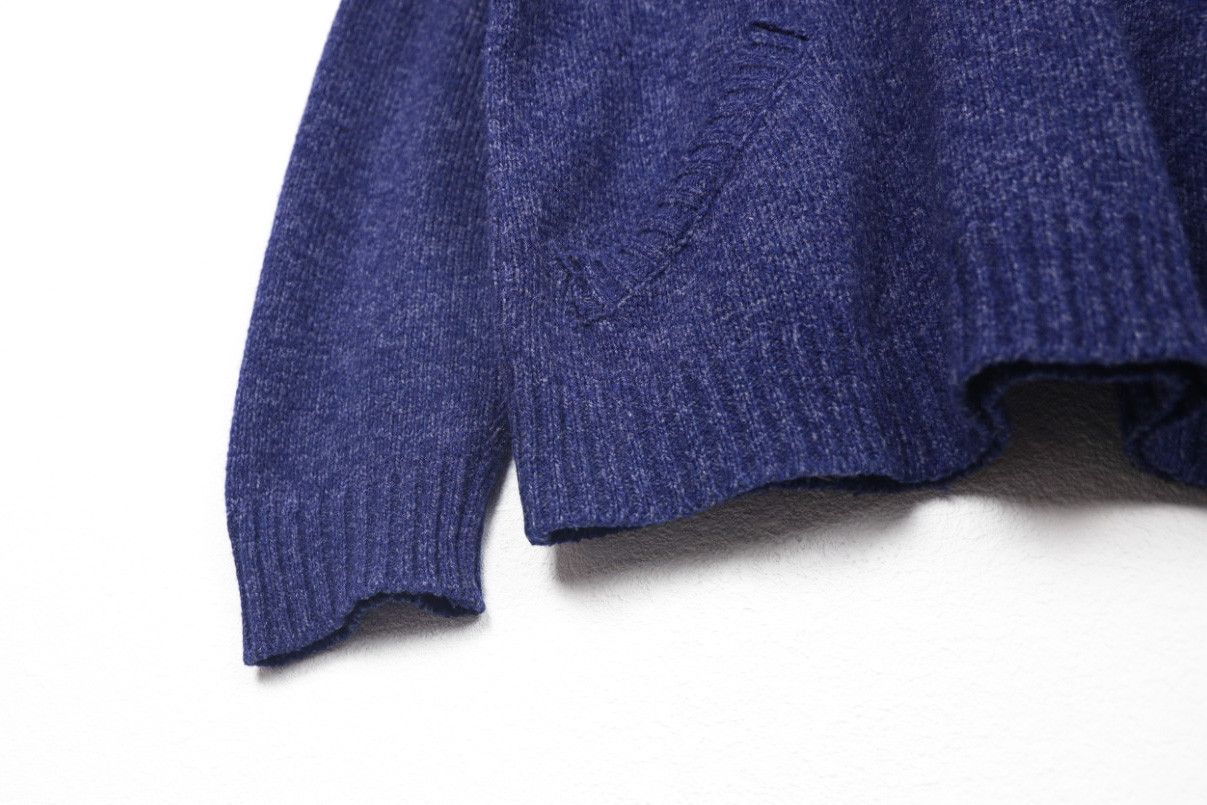 Versace × Versace Jeans Couture Vintage Versace Jeans Couture Logo Half Zip Wool Sweater Size US M / EU 48-50 / 2 - 5 Thumbnail