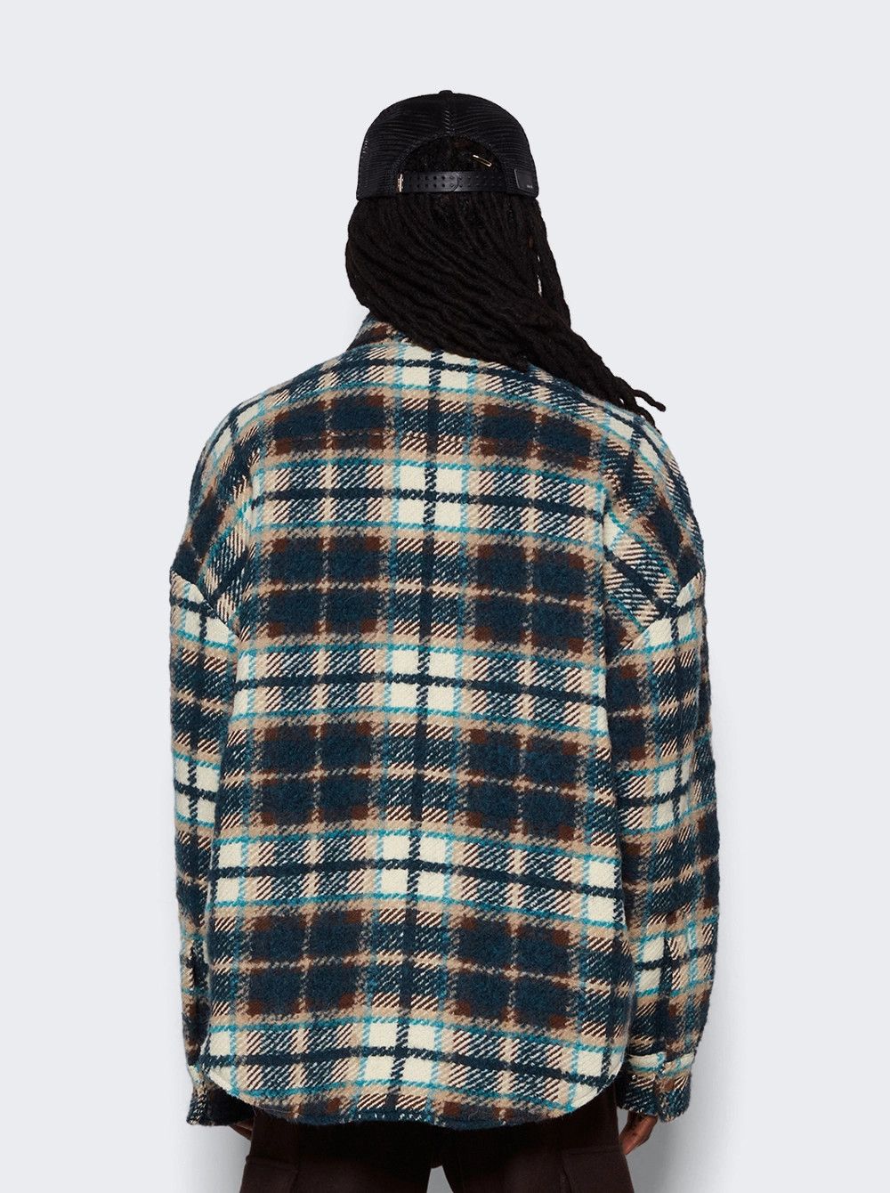 Amiri o1mle0725 Plaid Overshirt in Multicolor Size US S / EU 44-46 / 1 - 5 Thumbnail