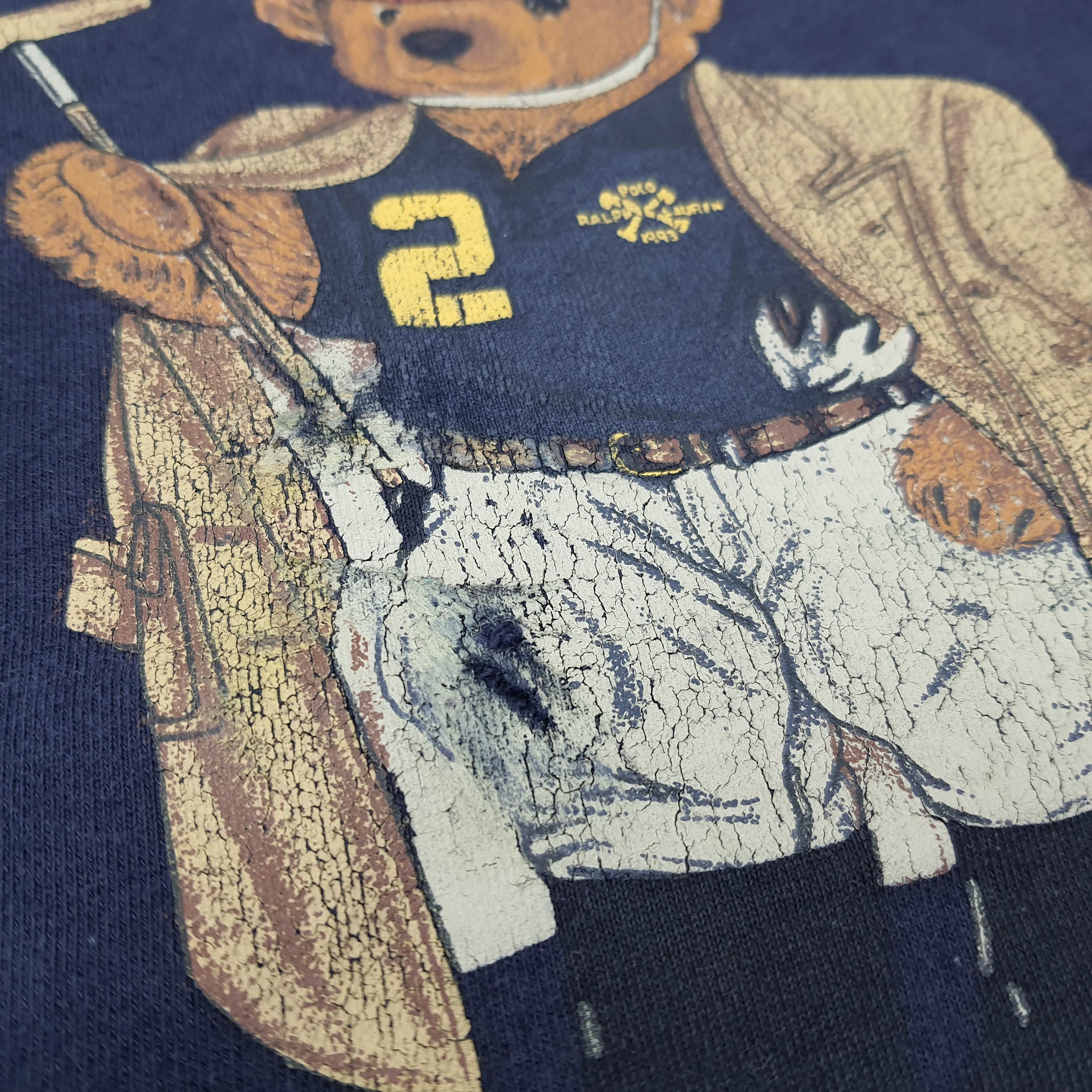 Polo Ralph Lauren Vintage Polo Bear by Ralph Lauren Sweatshirt C246N23 Size US L / EU 52-54 / 3 - 11 Thumbnail