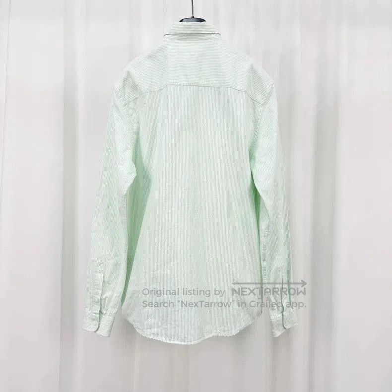 AMI Ami Striped Heart Embroidery Shirt. Size US M / EU 48-50 / 2 - 2 Thumbnail