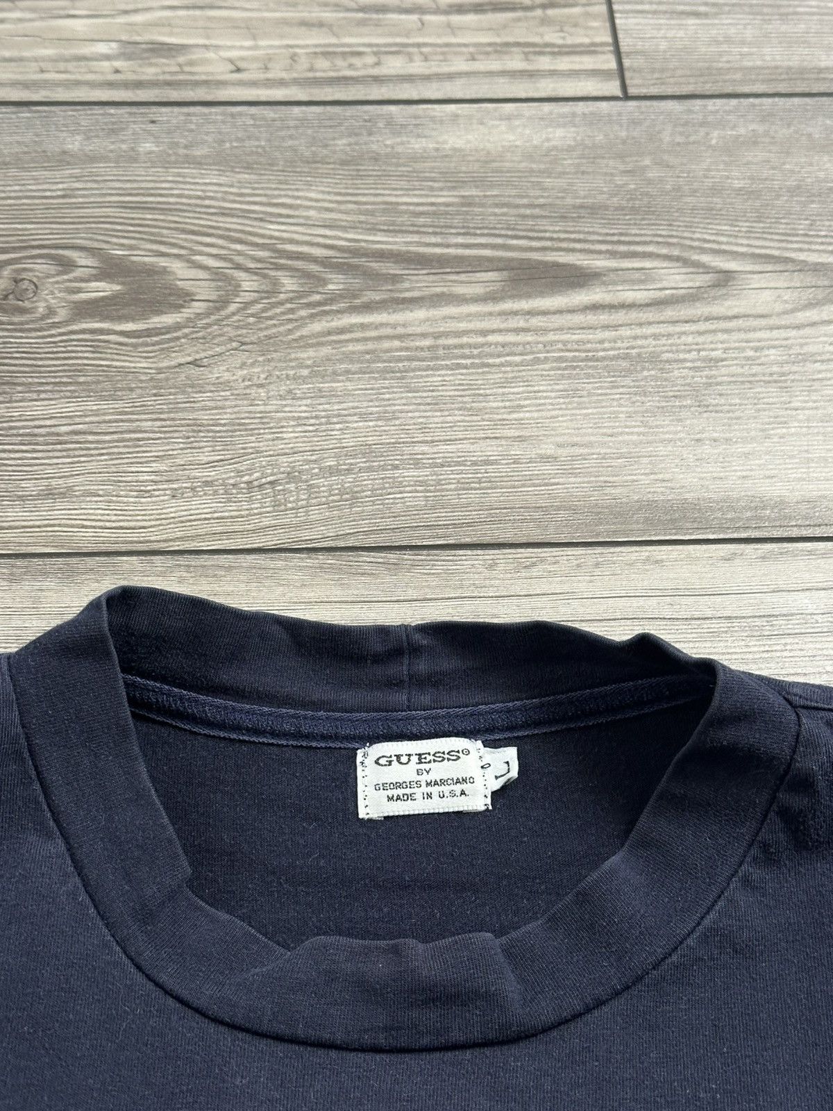 Guess Vintage 90’s Guess Jeans By Georges Marciano Tonal T Shirt Size US L / EU 52-54 / 3 - 3 Thumbnail