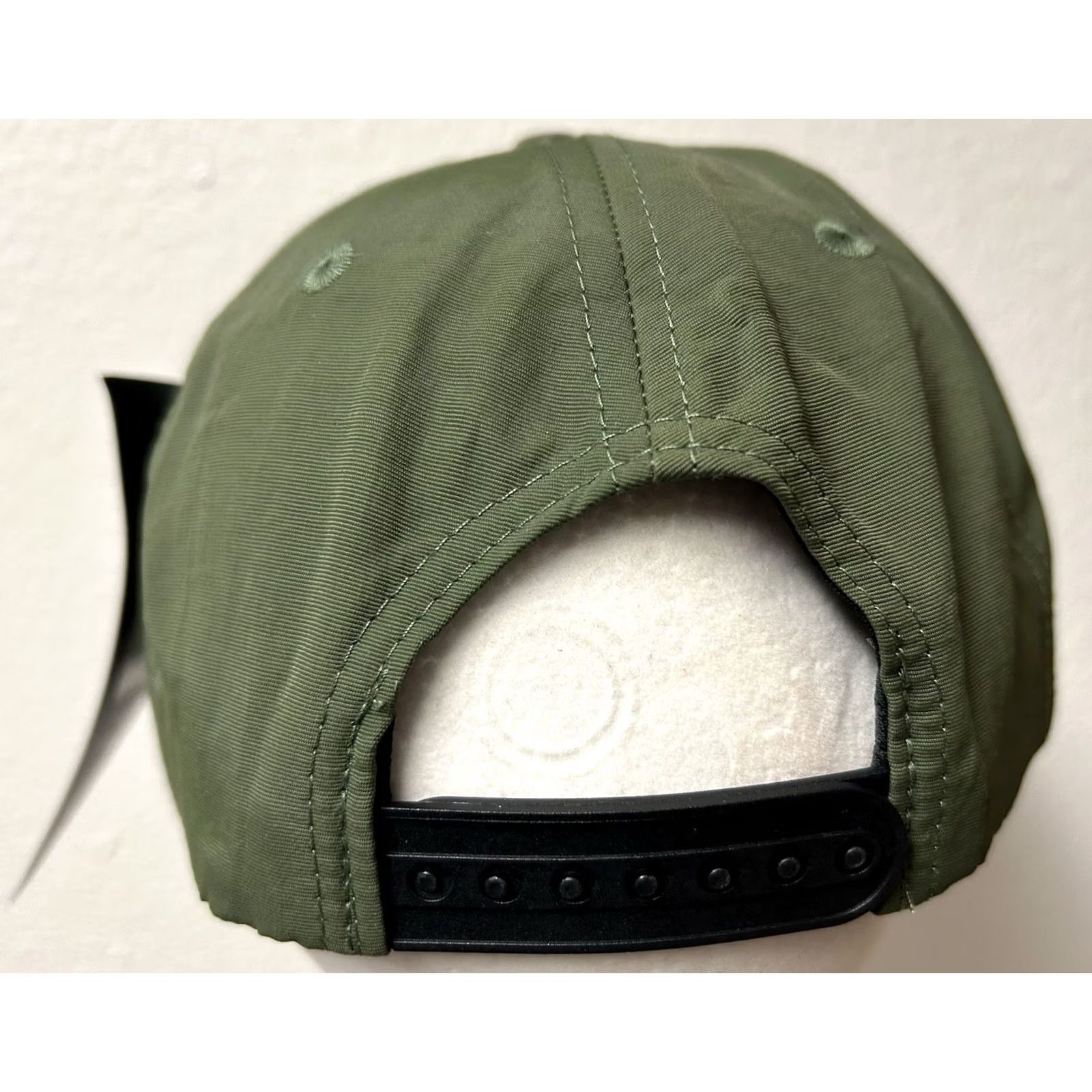 Vintage NWT Brist NRS Fly Fishing Rafting Snapback Hat One Size Green USA Size ONE SIZE - 6 Thumbnail