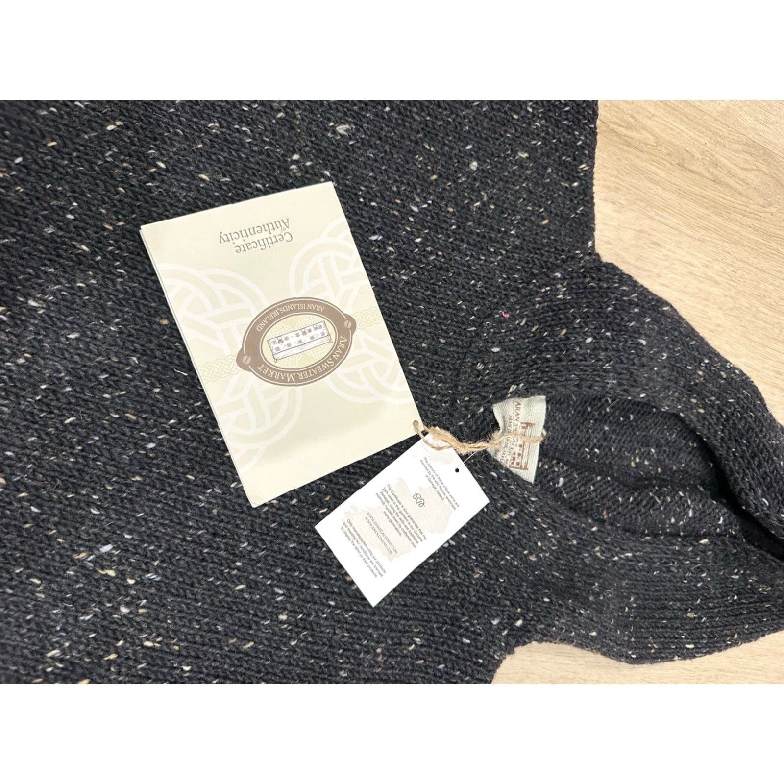 KangaROOS NWT ARAN Long Sleeve Kangaroo Pocket Hooded Knit Sweater Grey Men's Sz Medium Size US M / EU 48-50 / 2 - 6 Thumbnail