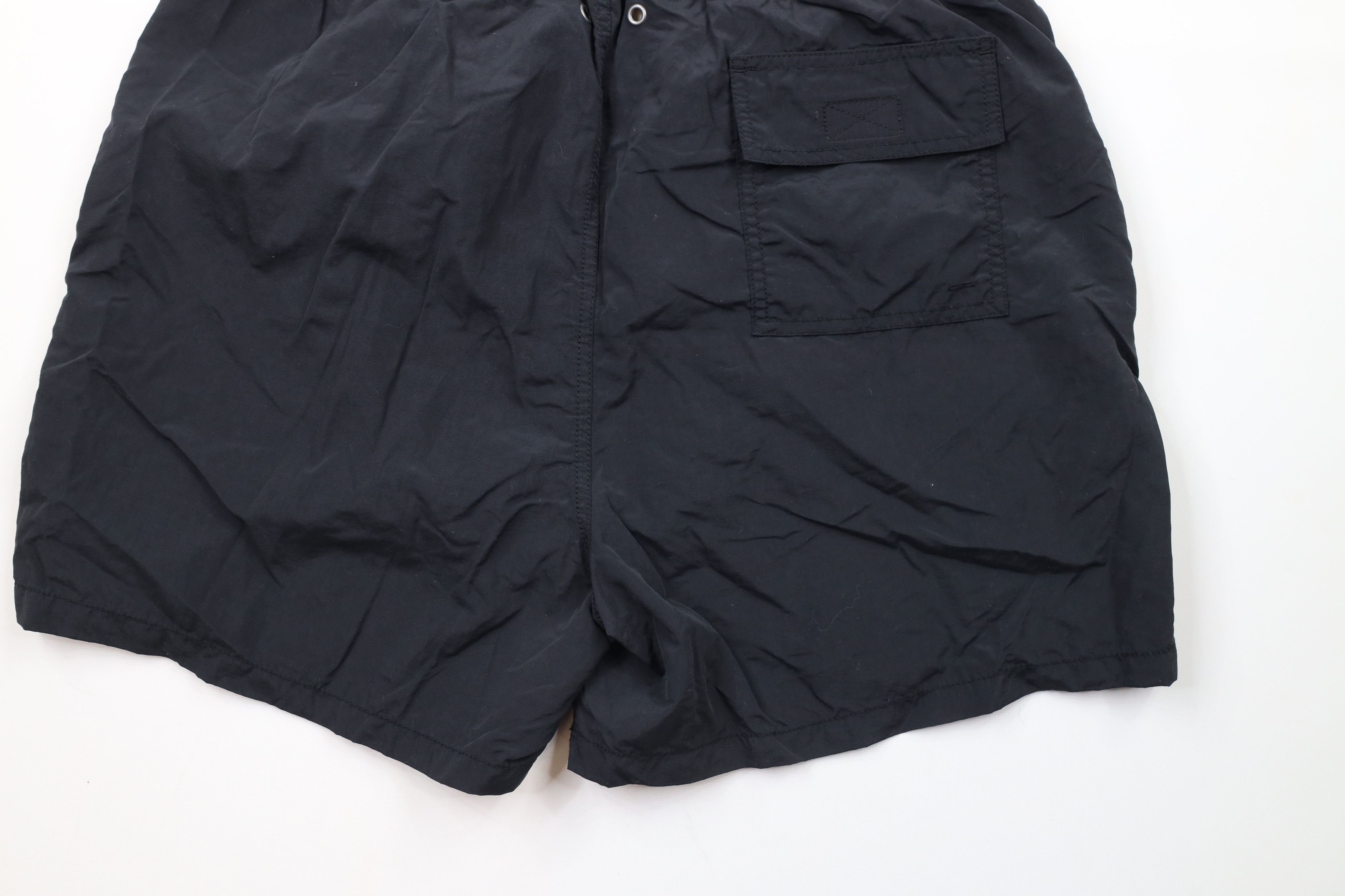Ralph Lauren × Vintage Vintage 90s Ralph Lauren Knee Lined Shorts Swim Trunks Black Size US 36 / EU 52 - 12 Thumbnail