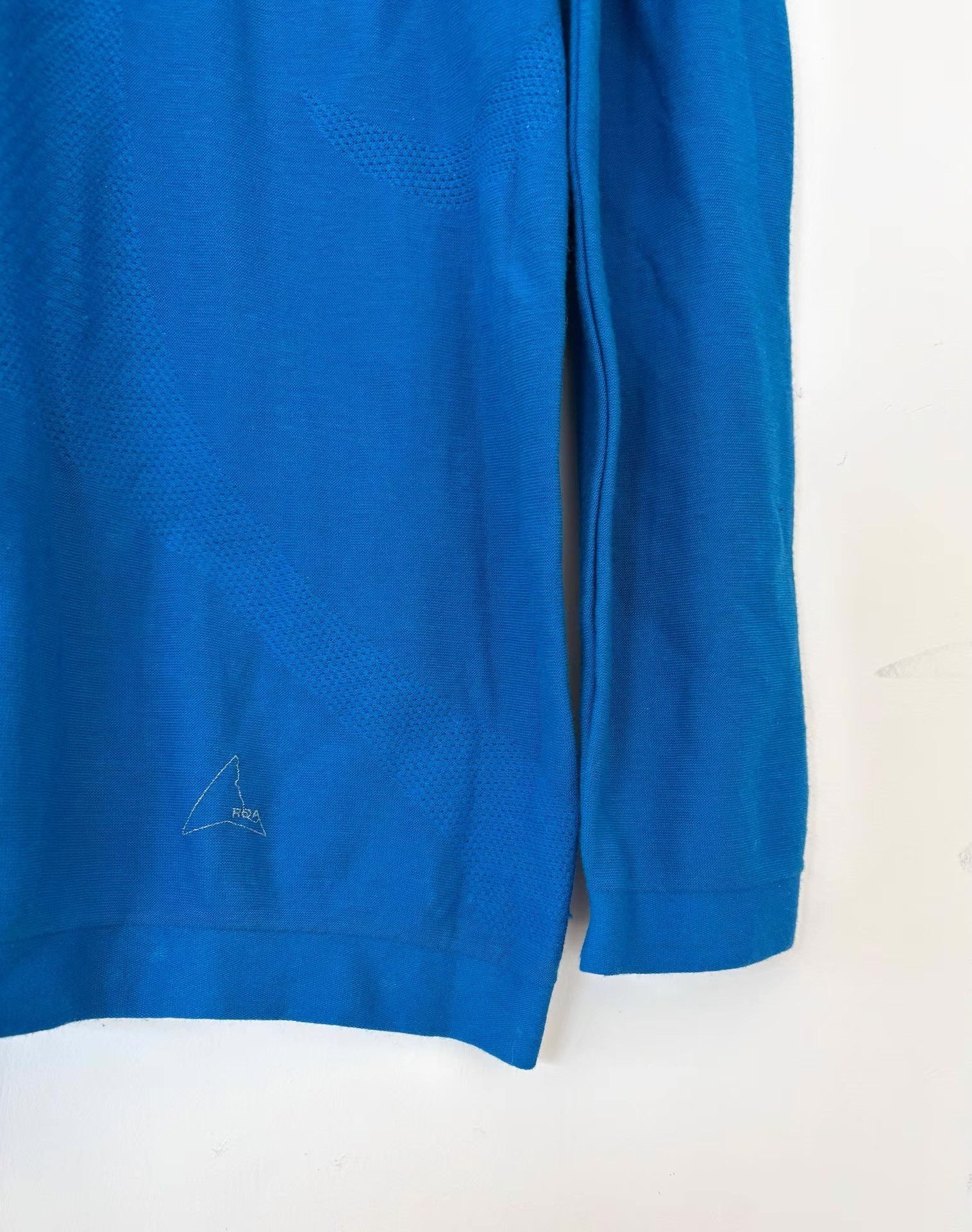 ROA Blue Long Sleeve Crew Neck Shirt XXL Size US XXL / EU 58 / 5 - 5 Thumbnail