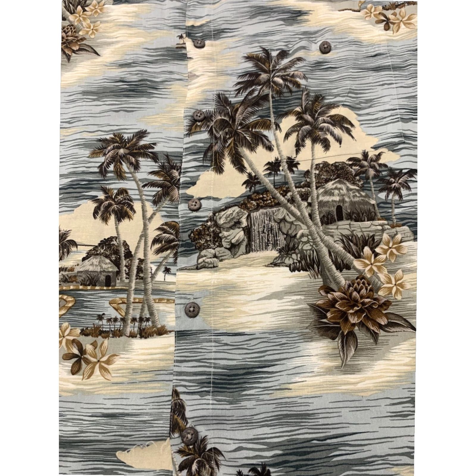 Vintage Campia Moda Hawaiian Shirt Men's Adult XL Blue Floral Island Size US XL / EU 56 / 4 - 3 Thumbnail