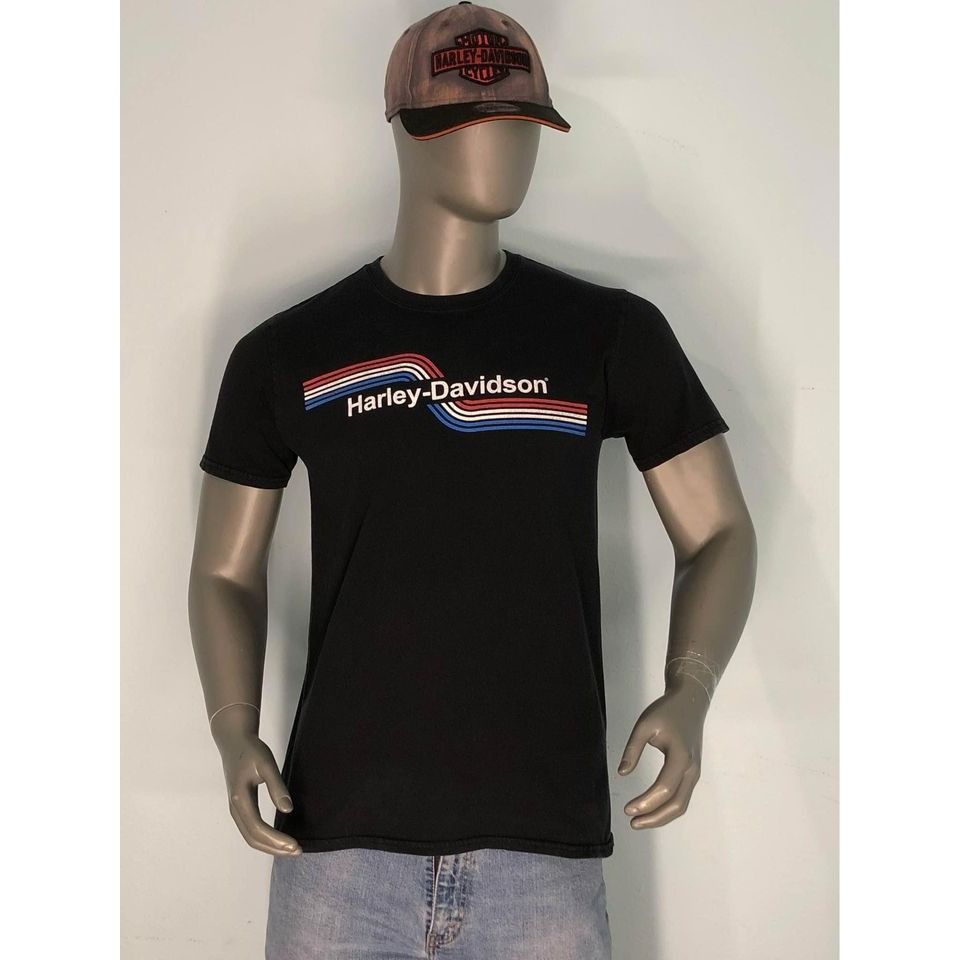 Harley Davidson Harley Davidson T-shirt Medium Men, 80’s Style MUSEUM Size US M / EU 48-50 / 2 - 3 Thumbnail
