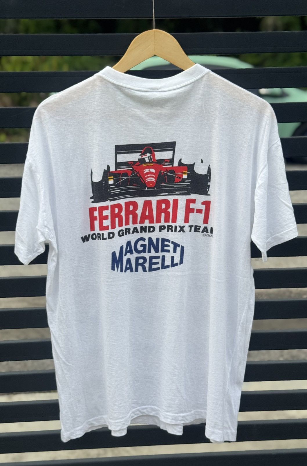 Ferrari Vintage Ferrari Magneti Marelli Shirt Size US L / EU 52-54 / 3 - 1 Thumbnail