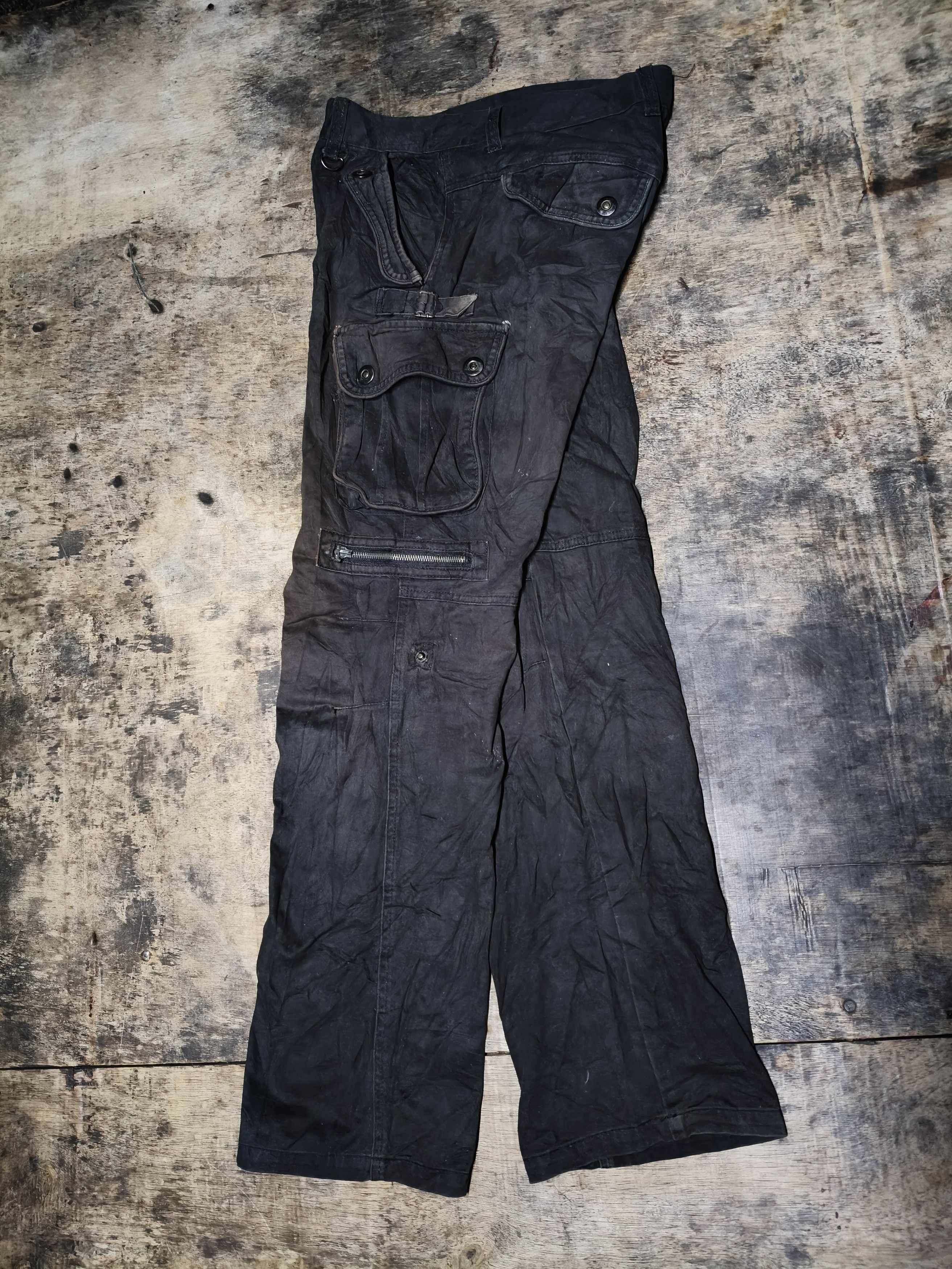 LOWBOX LowBox Multipocket Cargo Pants Style(faded) Size US 32 / EU 48 - 3 Thumbnail