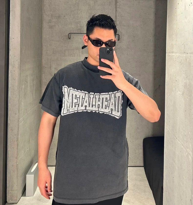 Balenciaga Balenciaga Washing to make old short-sleeved T-shirts Size US S / EU 44-46 / 1 - 8 Thumbnail
