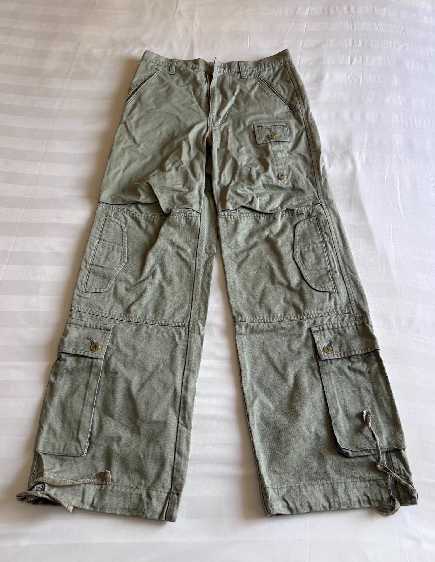 CABANE de ZUCCa cabane de zucca vintage pleated work pants Size US 30 / EU 46 - 2 Thumbnail