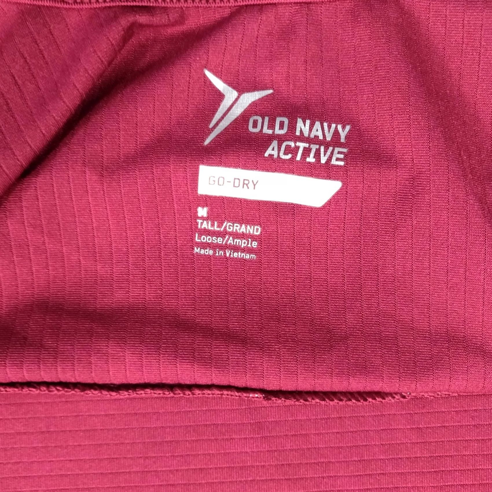Old Navy Old Navy Active Tank Women M Medium Pink Go-Dry Loose Fit Back Cutout Sleeveless Size ONE SIZE - 3 Thumbnail