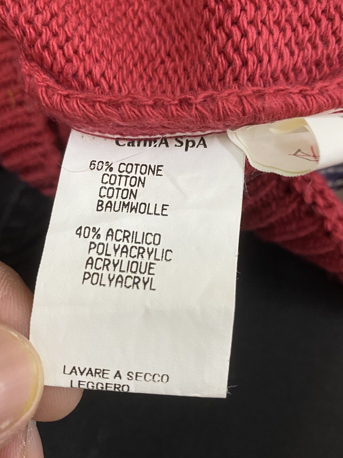 Vintage Vintage i Maschi Made in Italy Full Zip Knit Sweater Size US L / EU 52-54 / 3 - 12 Thumbnail