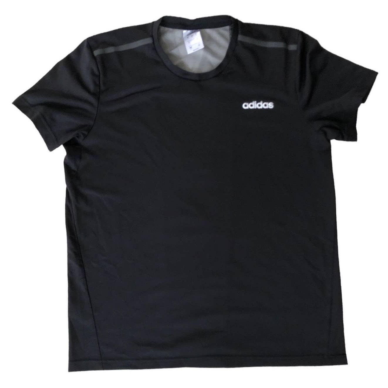 Adidas Adidas Men’s Climalite Tshirt Black with Gray Design Size L Size US L / EU 52-54 / 3 - 1 Thumbnail